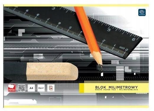 

Blok milimetrowy A4
