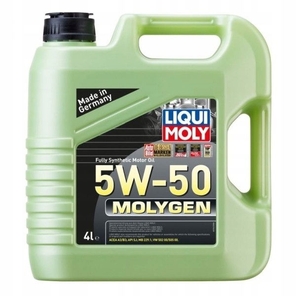 Olej Liqui Moly 5V50 4L Molygen Sj/cf 229.1 502.00 505.00