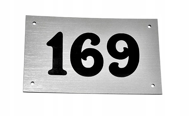Numer na drzwi , tabliczka z numerem 15 x 9 cm