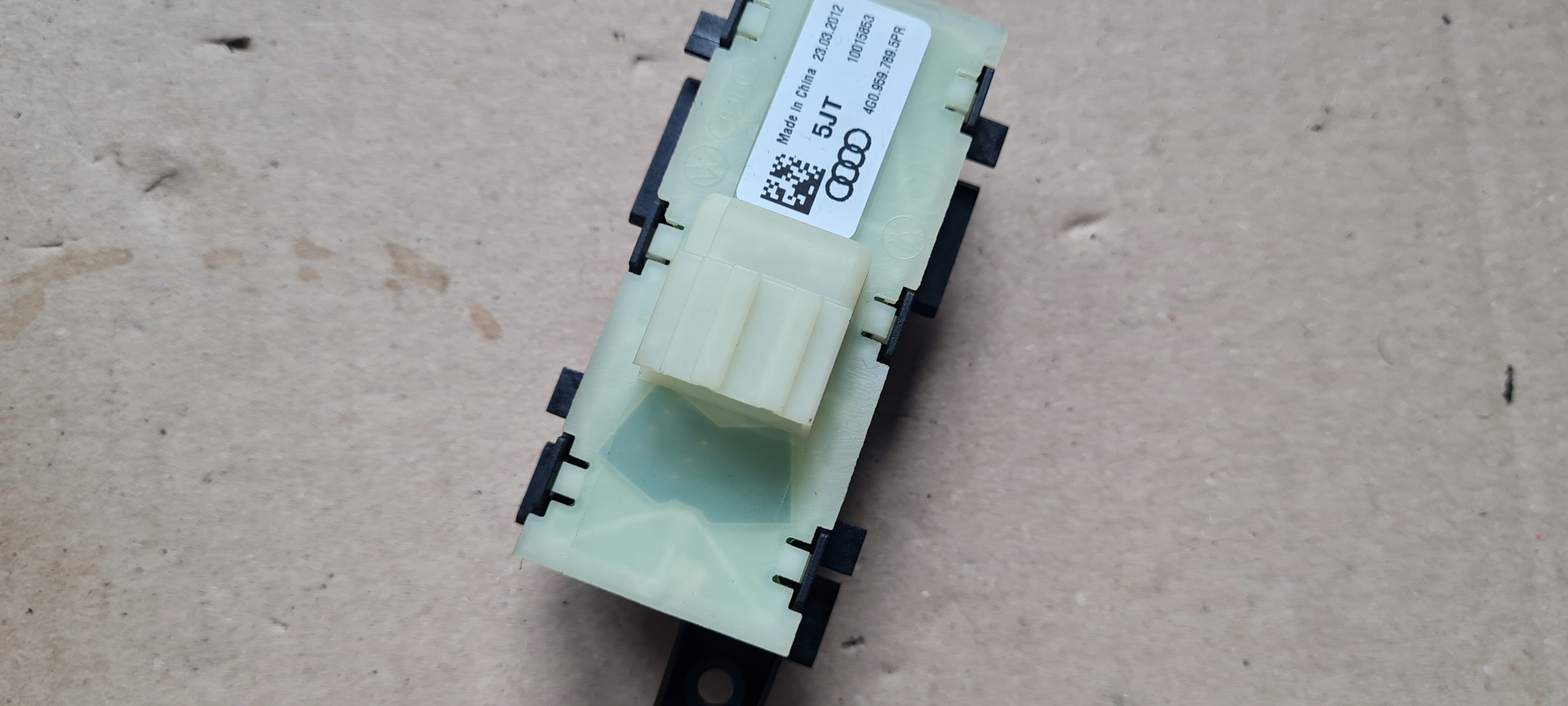 A6 C7 4G switch PRZYCISKPAMIECI seat 4G0959769