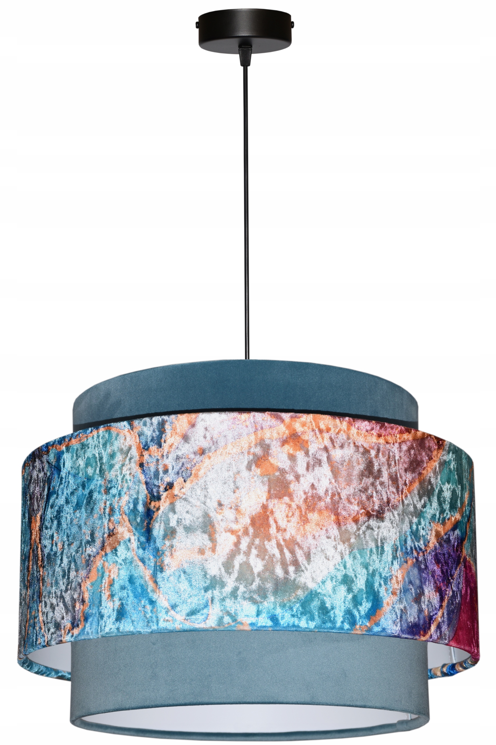 Závesná stropná lampa Luster Tienidlo 35/25 E27 Geody 02 Panca Welur