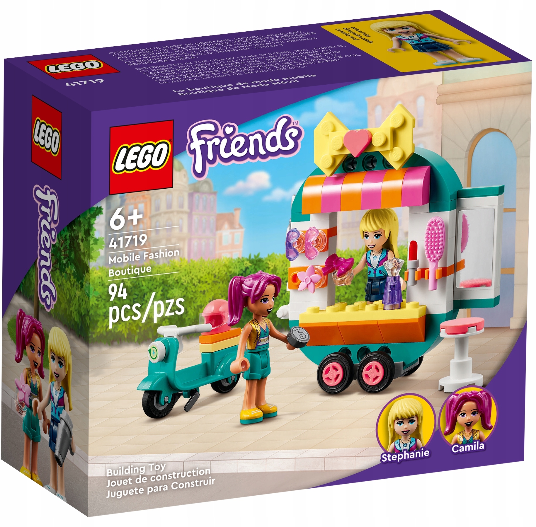 LEGO FRIENDS 41719 FRYZJERKA KOSMETYCZKA FRYZJER Marka LEGO