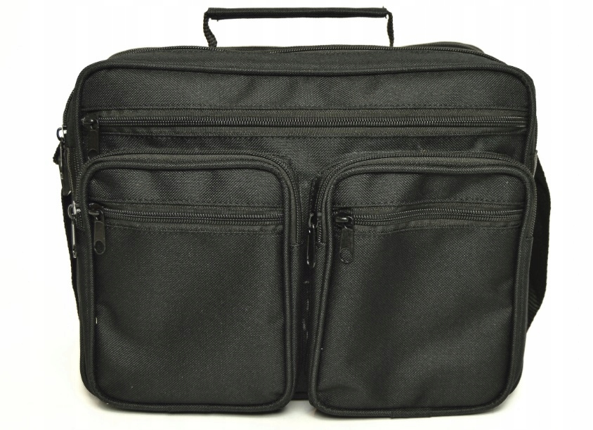 ZGRABNA TORBA DO PRACY ROBOCZA MĘSKA NA RAMIE PL Kolor czarny