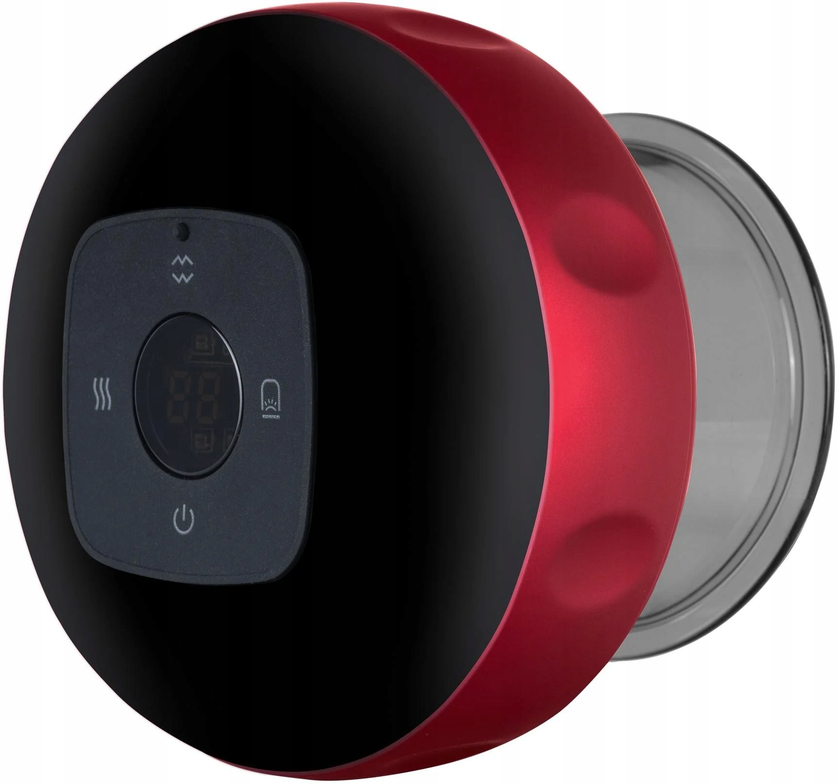 Elektroniczna rozgrzewająca bańka masaż/cellulit Humanas BB01 czerwona