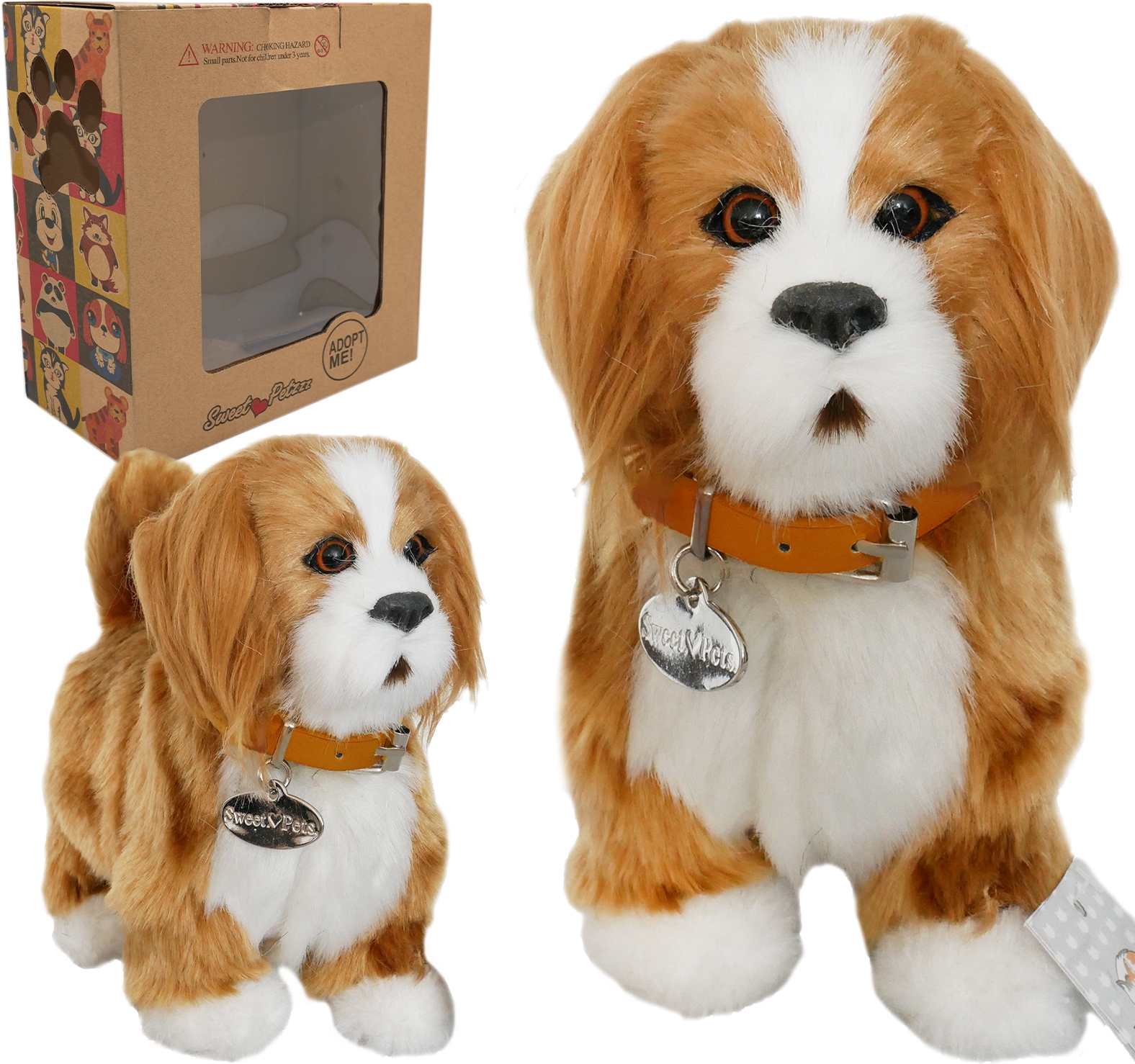 

Interaktywny Pies reaguje na dotyk Chodzi Spaniel