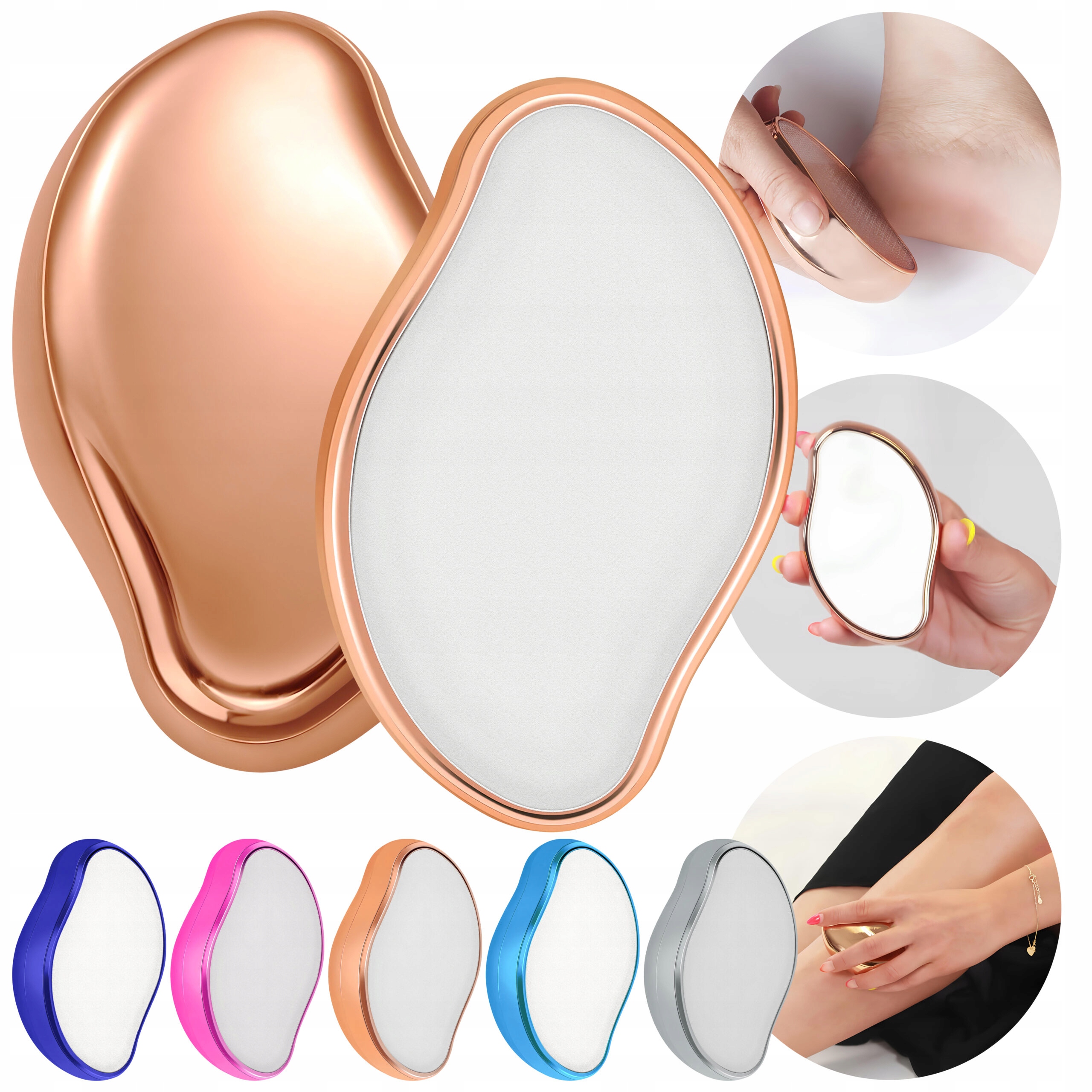 BEZBOLESNY DEPILATOR DEPILACJA WŁOSÓW ZŁUSZCZAJĄCA 2w1 Marka Vergionic