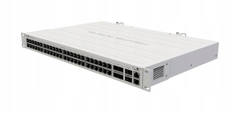 Mikrotik CRS354-48G-4S+2Q+RM prepínač L2 Gigabit Ethernet (10/100/1000) Šedá