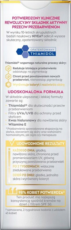 Nivea V Luminous Krému P/zbarvení. Den