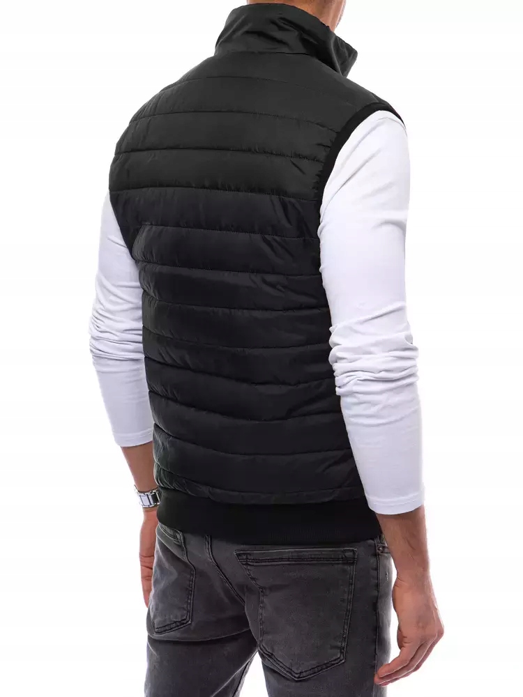 BEZRĘKAWNIK MĘSKI PIKOWANY KAMIZELKA MĘSKA OCIEPLANA roz. M Rozmiar M