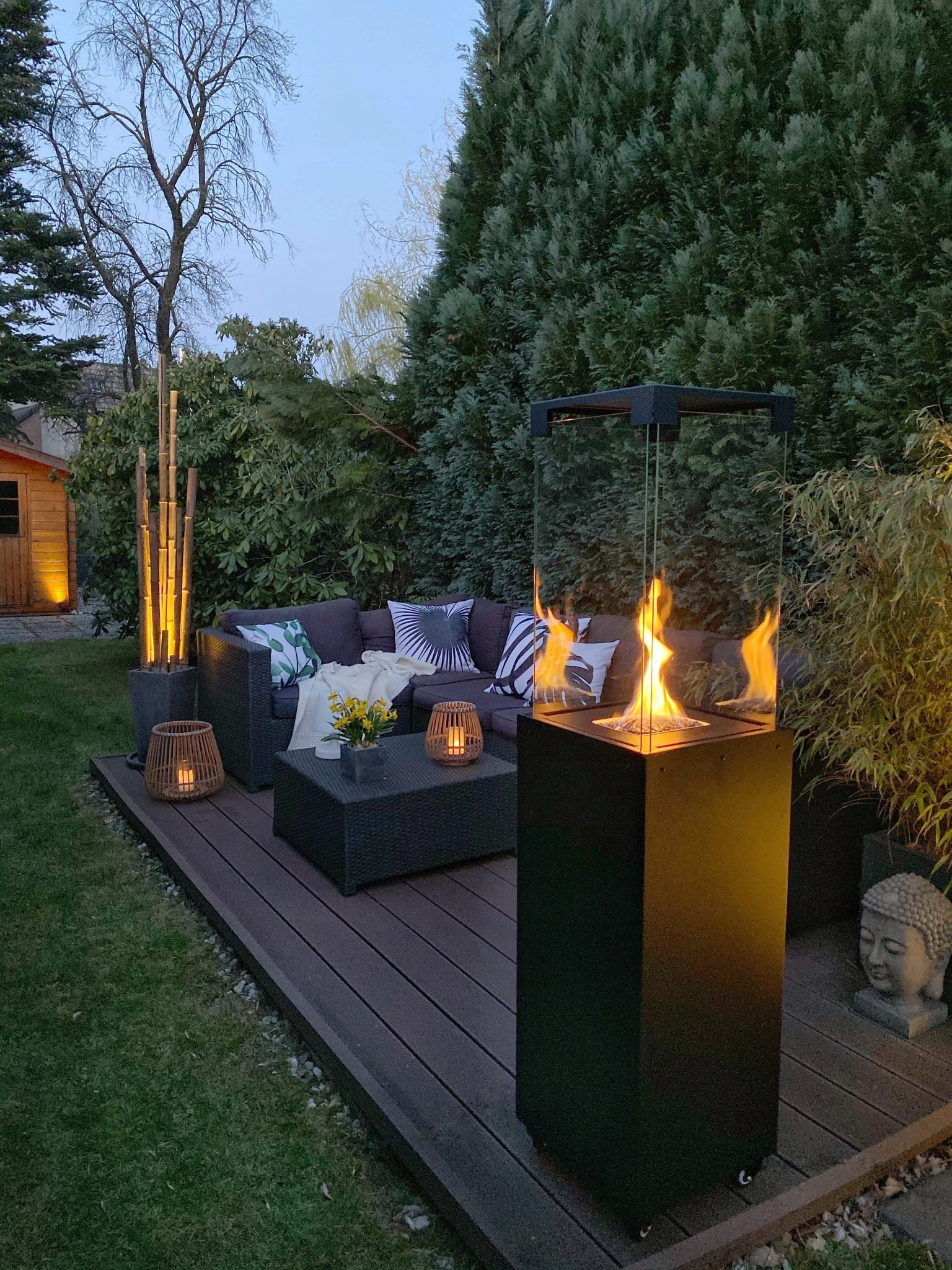 Faro Kominek Gazowy Ogrzewacz Parasol Grzewczy Moc grzewcza 8 kW