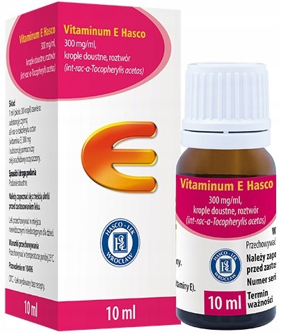 Vitaminum E Hasco medicine vitamin E in drops 10 ml