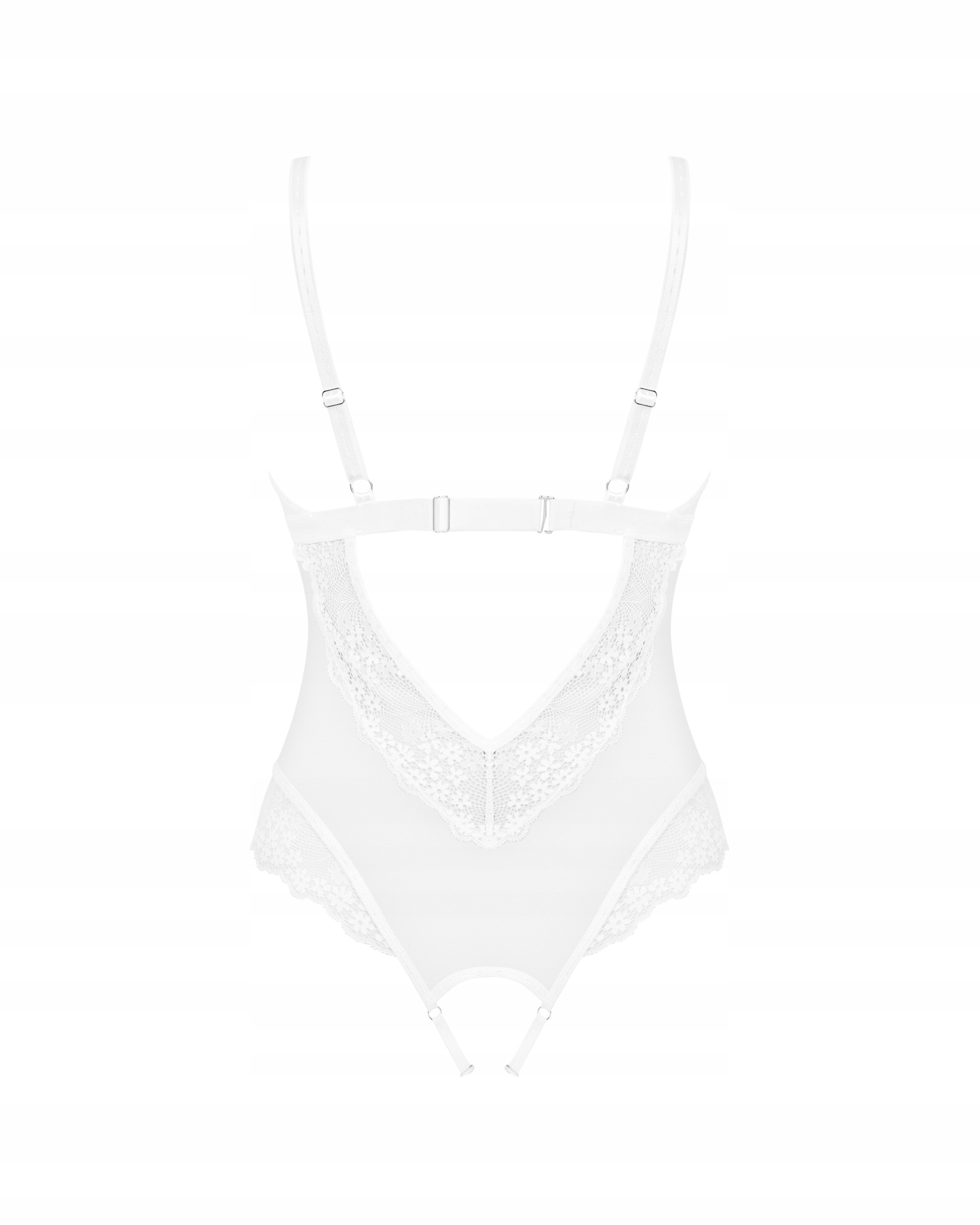 Body erotyczne z dziurką Obsessive prezent dla kobiety sexy bielizna XS/S Rozmiar XS/S