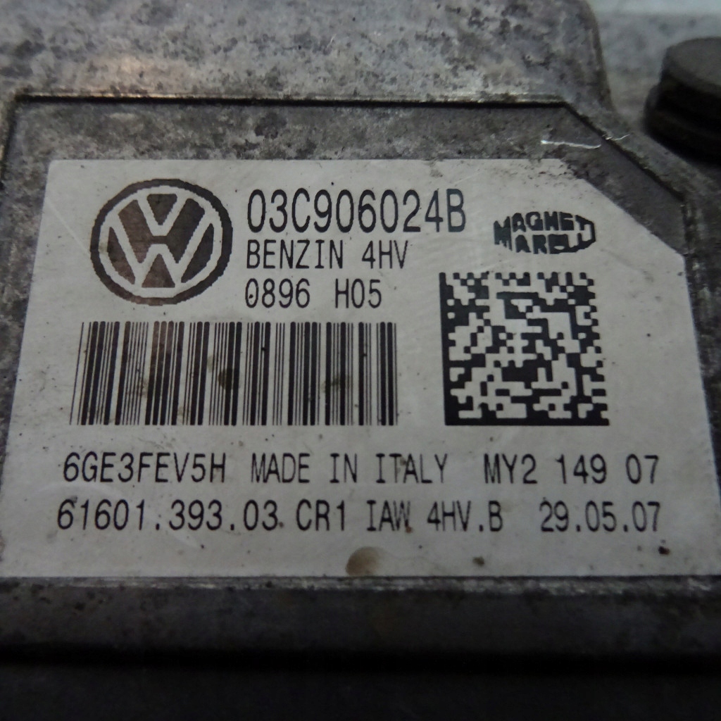SKODA FABIA 2 II 1.4B Bedienteil 03C906024B