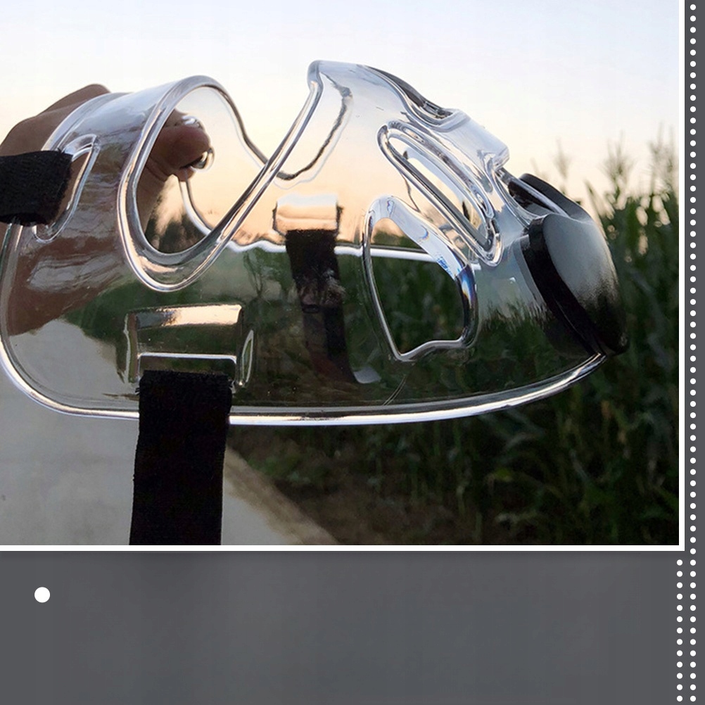 MASKA BOKSERSKA OCHRONNA GŁOWICY KICKBOXING Marka bez marki