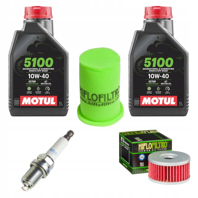 Zestaw Suzuki GN250 85-97 Olej filtry