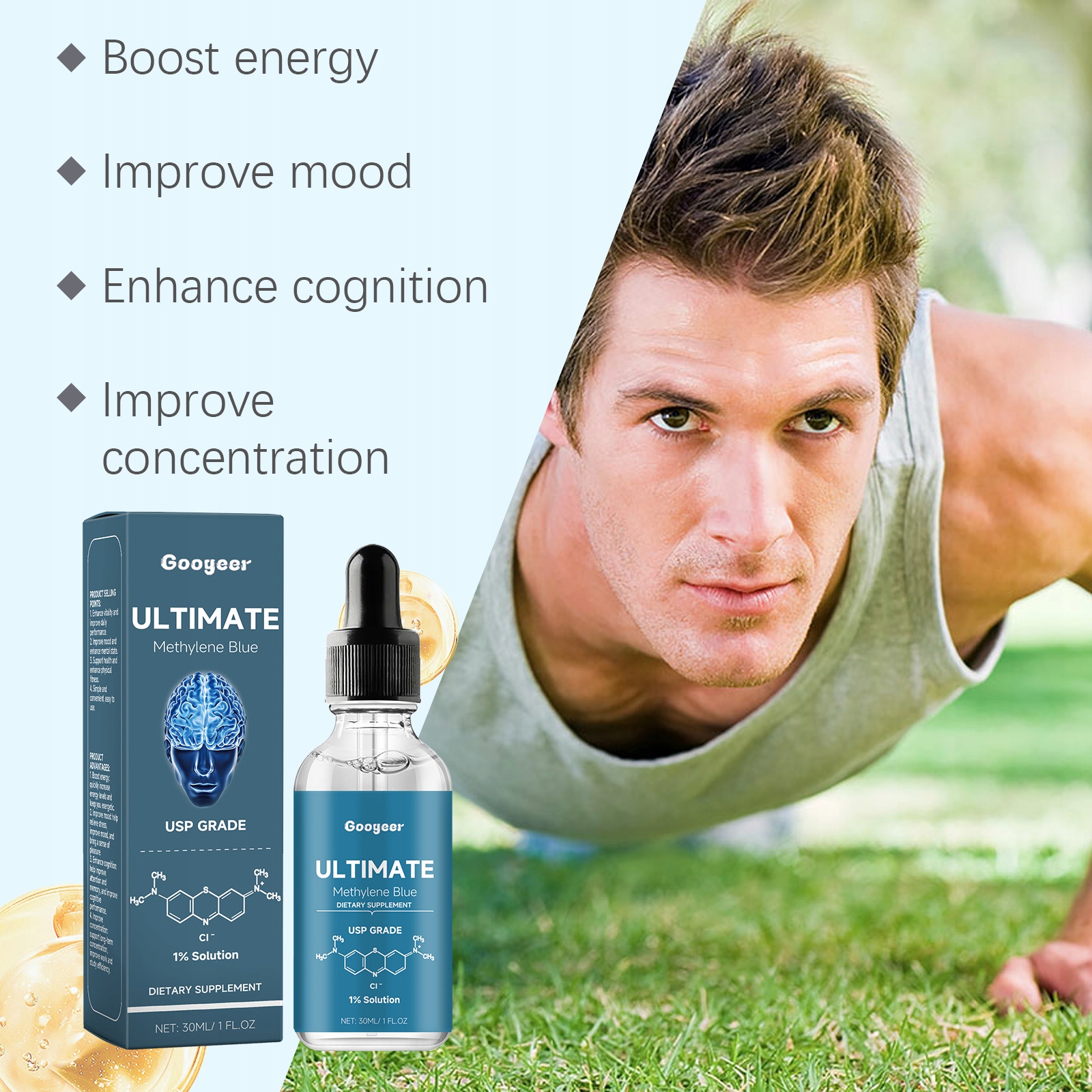 Suplement diety z błękitem metylenowym dla zd Marka Life