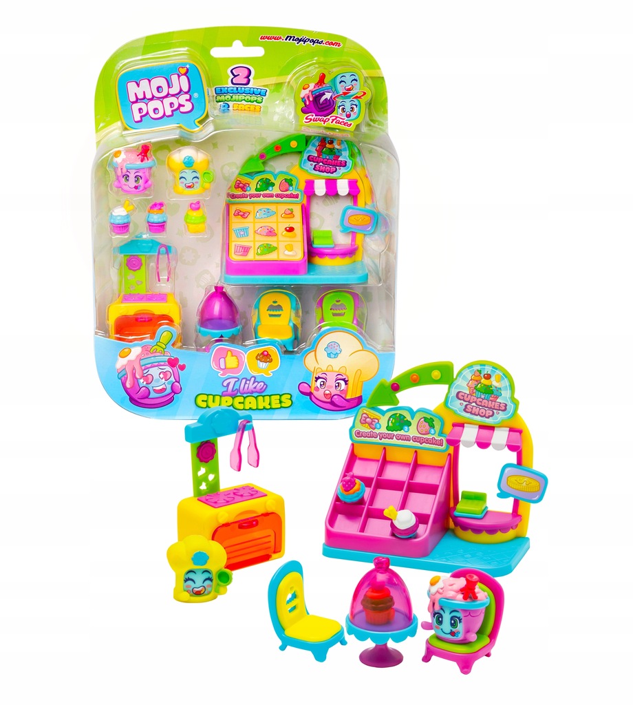 

Moji Pops I Like Cupcakes Zestaw Cukiernia Figurki