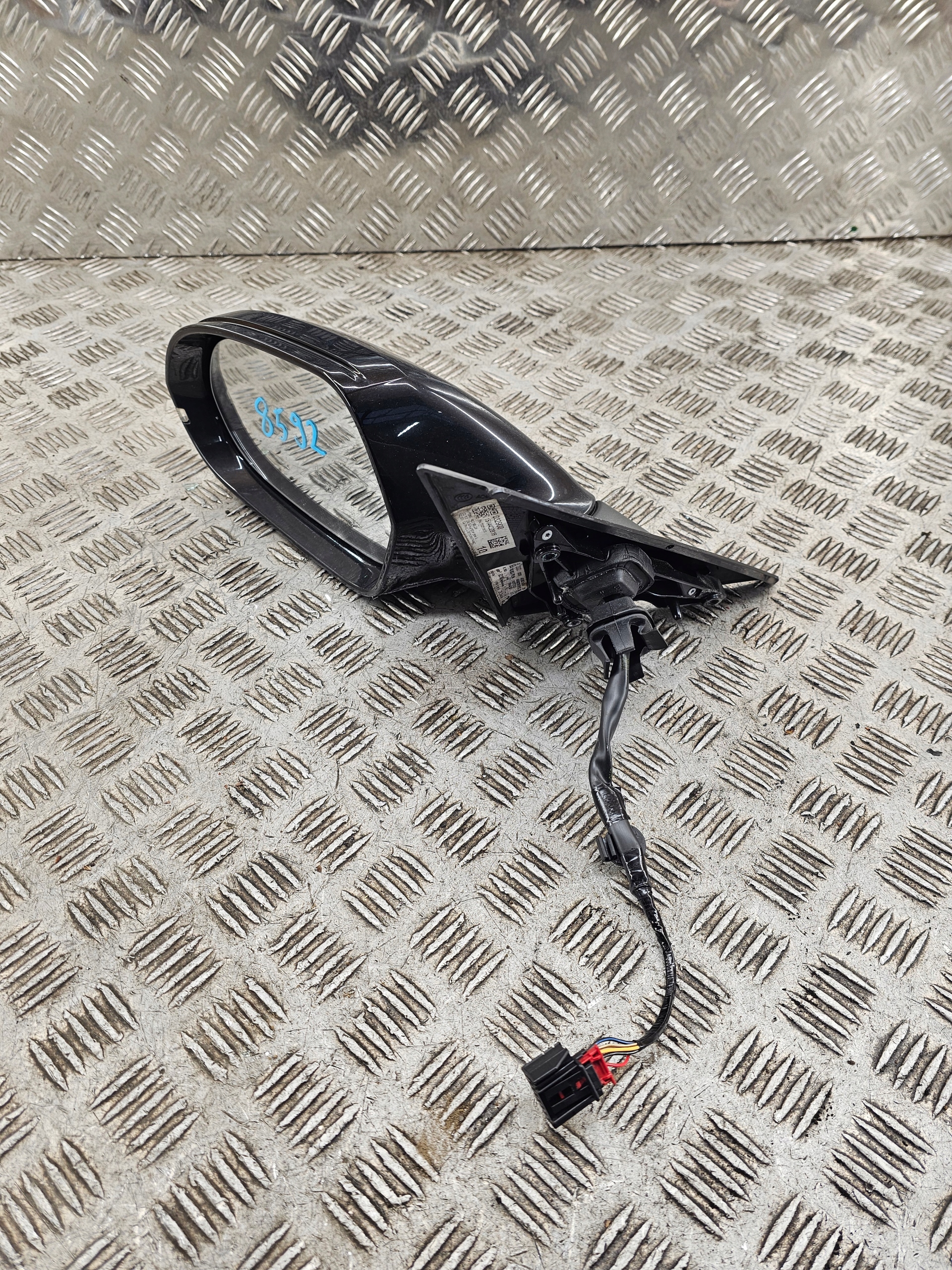 AUDI A6 C7 mirror left 6PIN colour LY9T
