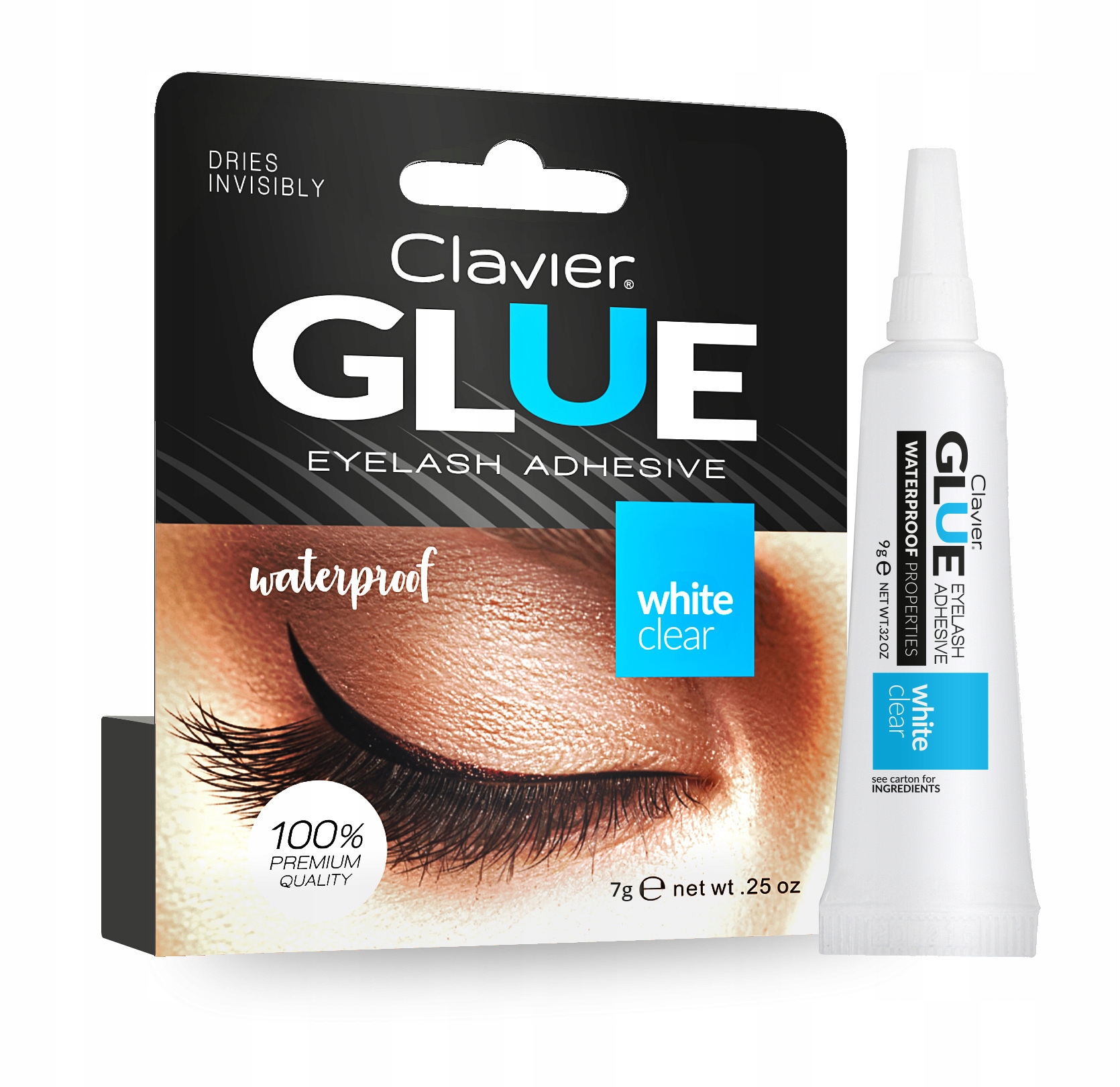 

Klej Do Rzęs Clear Clavier 7 g. Przeźroczysty