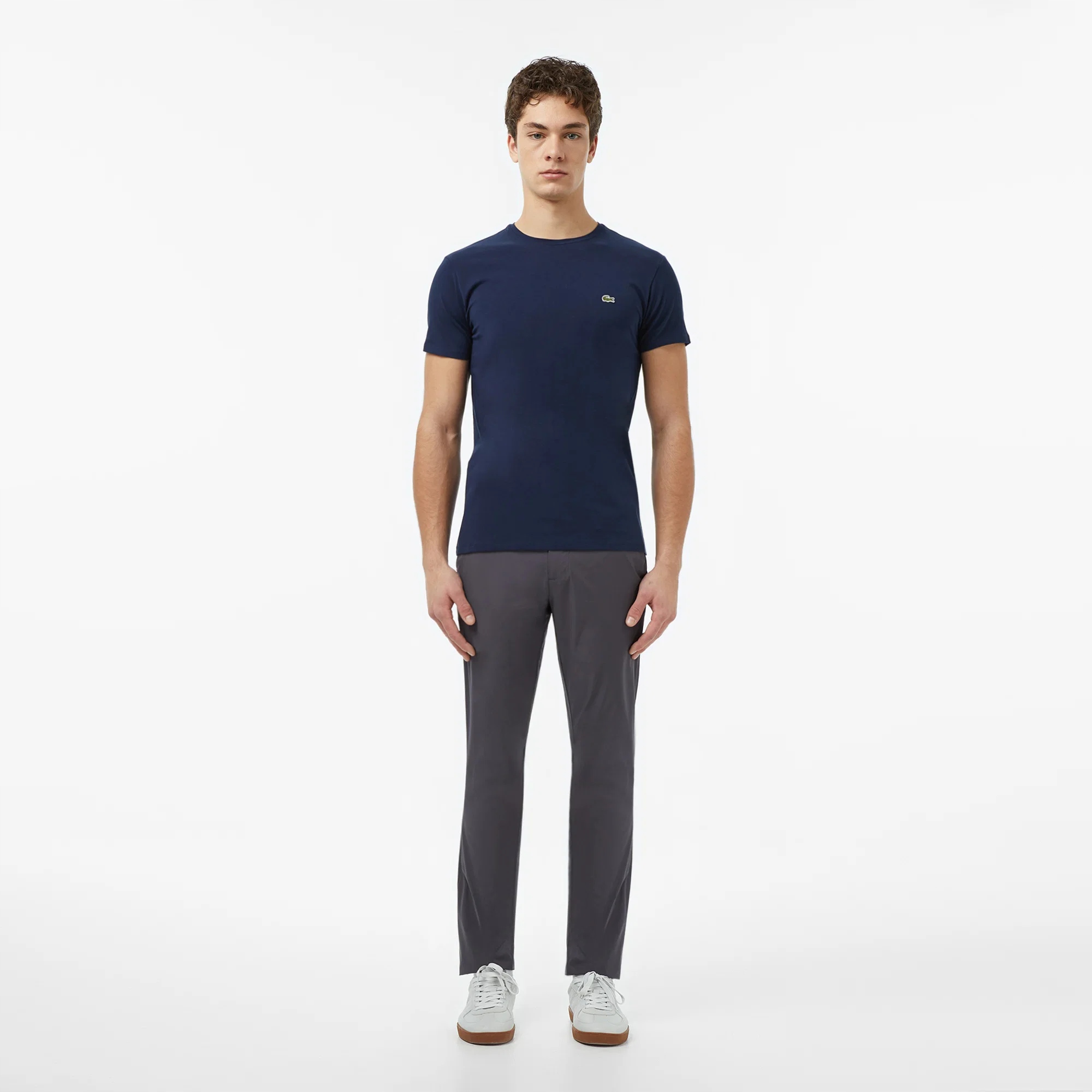 Lacoste Tričko Meski Tmavě Modré Premium Velikost XL