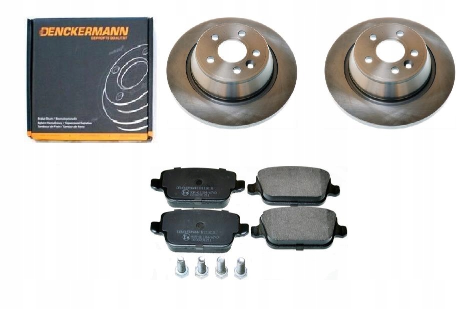 Kotouče Ham. Brzdy Volvo S80 II Zadní 302MM Sada.