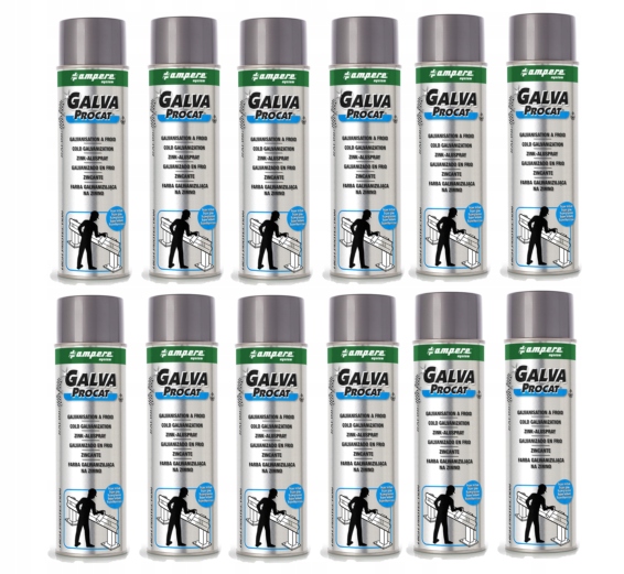 Ampere Galva Procat Zinek 500 ml Superblesk 12 Ks