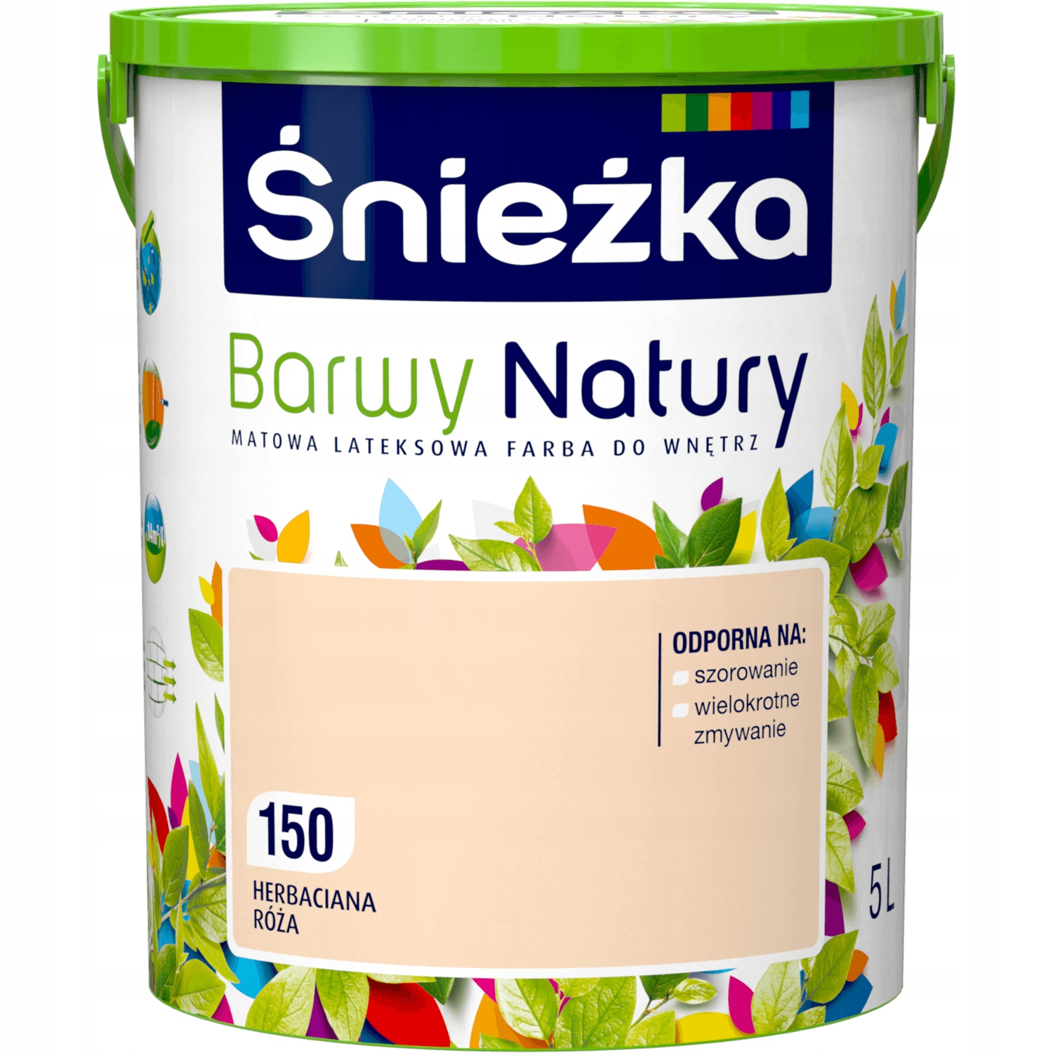 

Śnieżka Barwy Natury 150 Herbaciana Róża 5L
