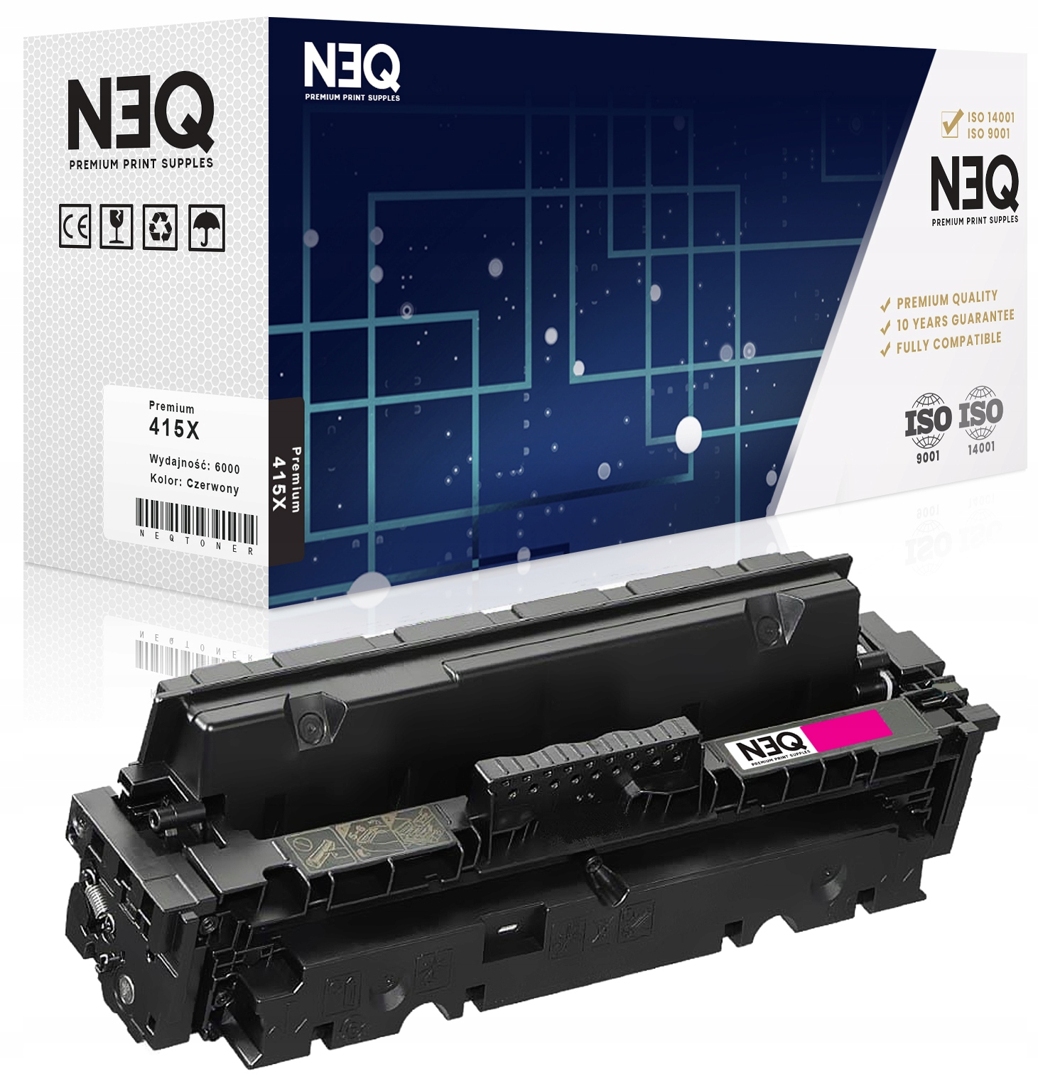 Toner pro Hp Color LaserJet Pro M479fdn M479fdw XL