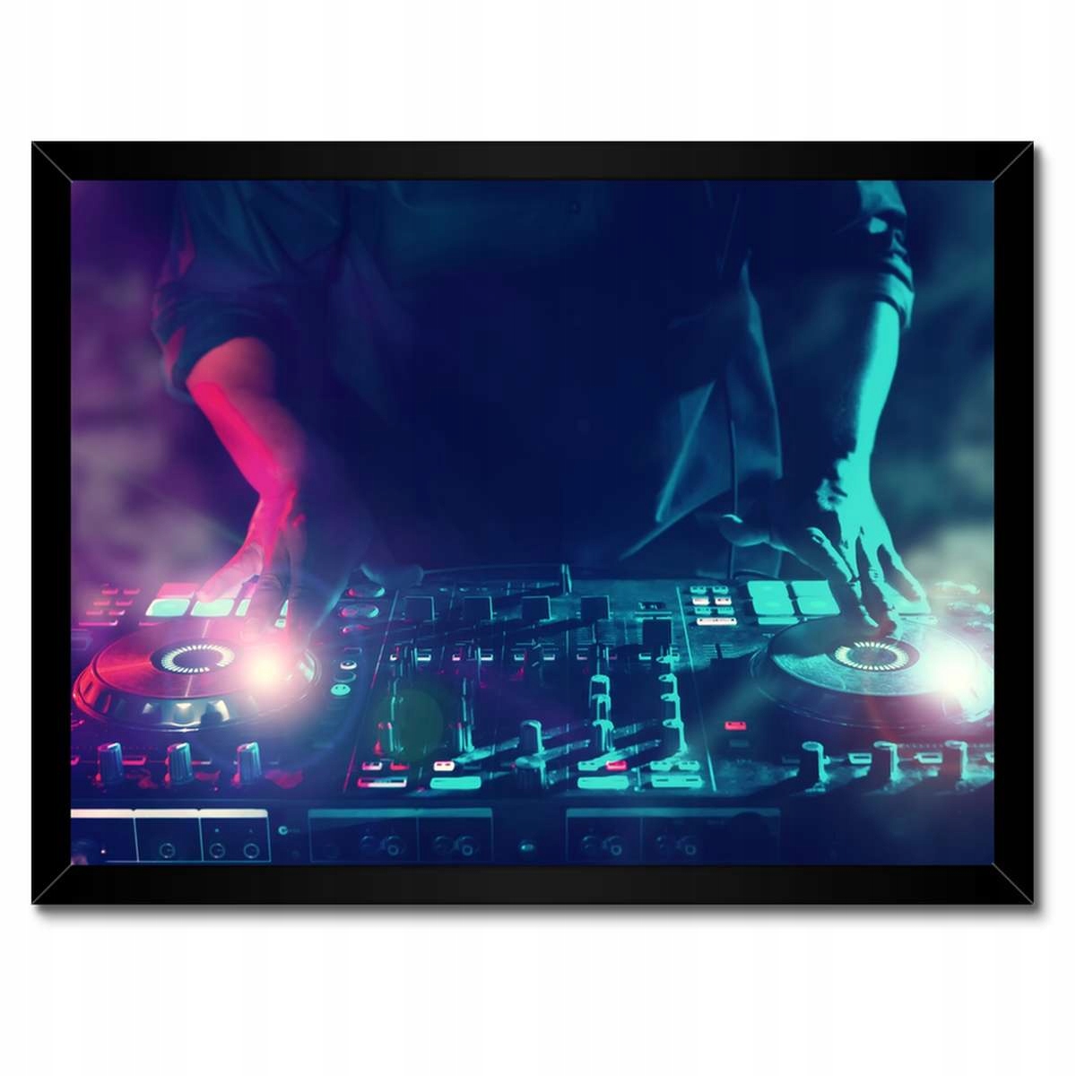 Plakáty v rámu 40x30 Dj z-edm-dance-mixer