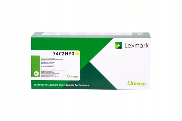 Toner Yellow Lexmark CS725 (74C2HY0)