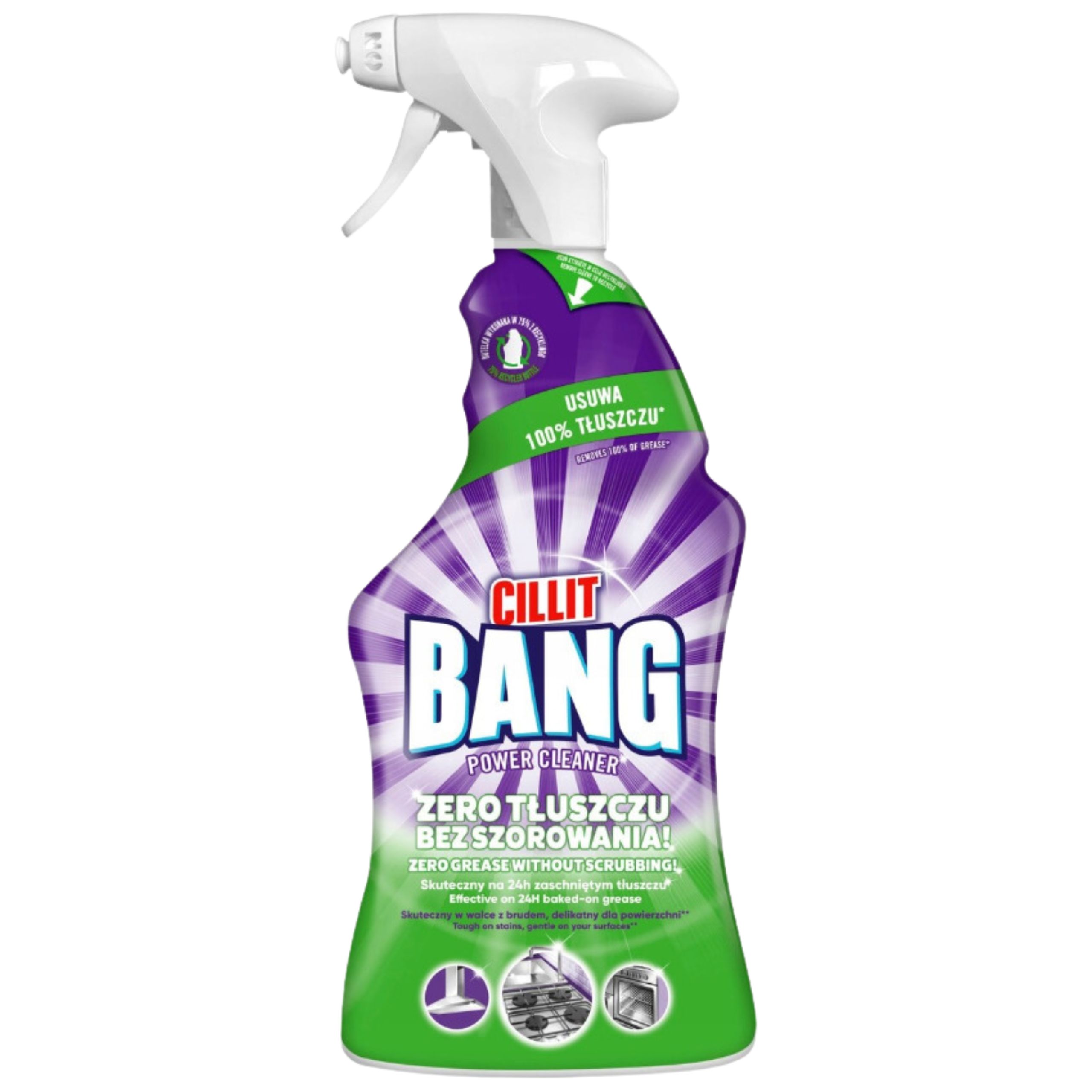 

Cillit Bang Odtłuszczanie bez szorowania spray 750