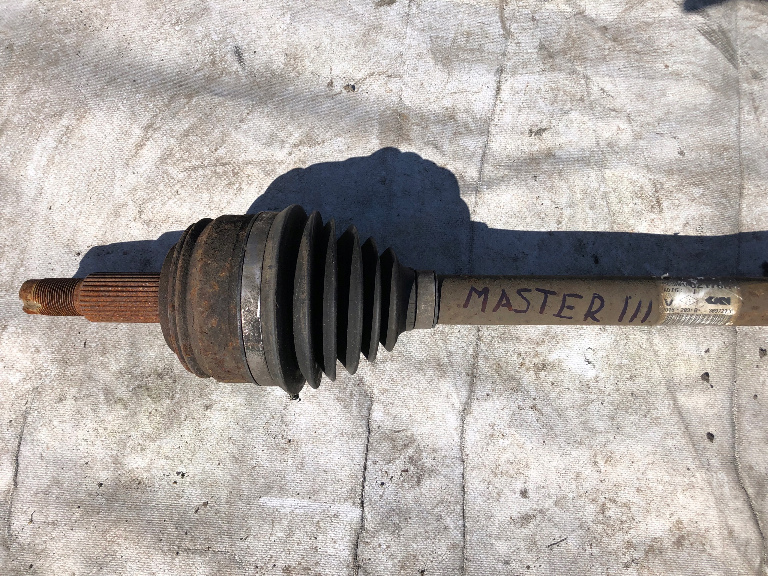 semi-axis right long RENAULT MASTER III 391002176R