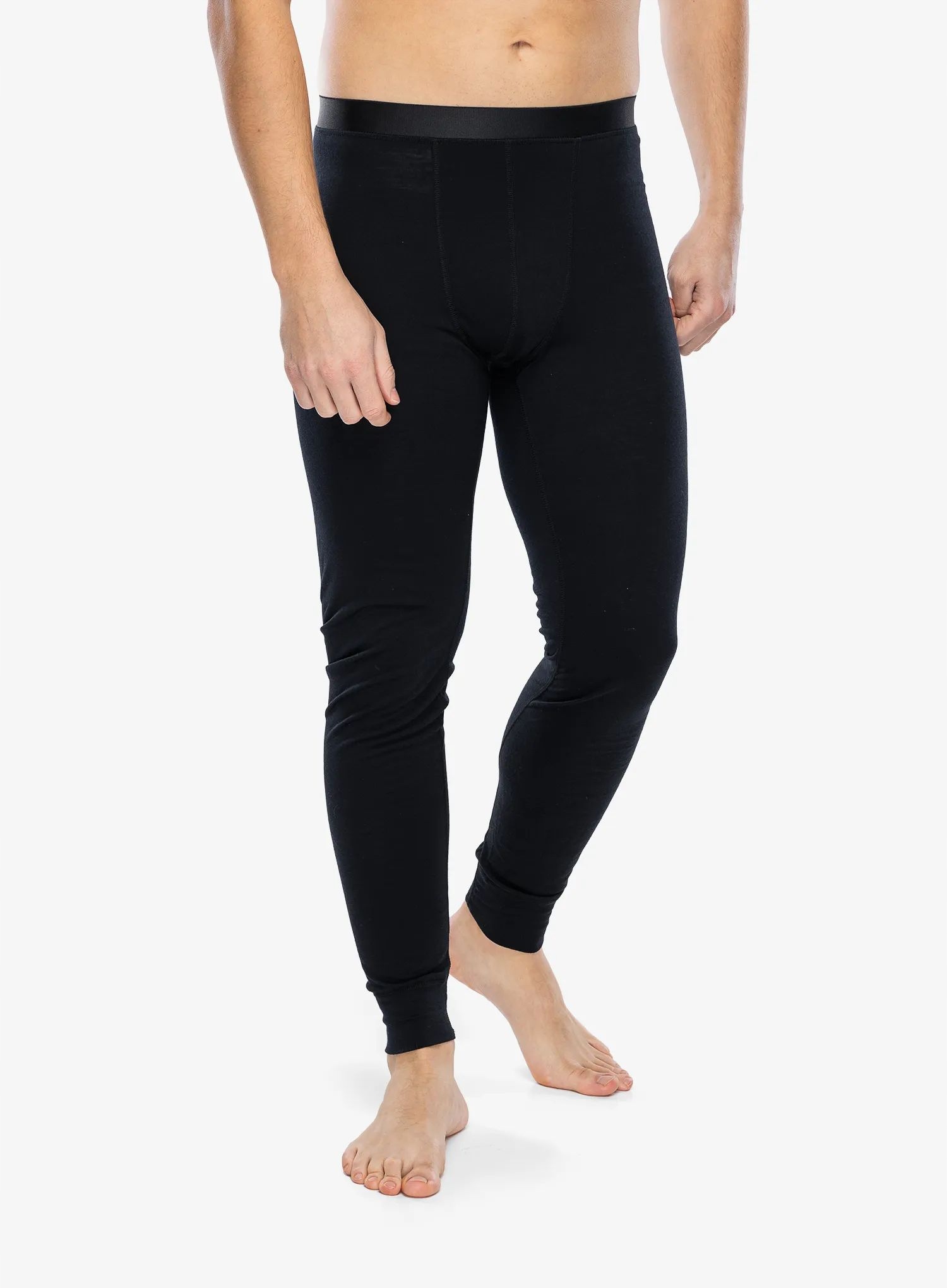 Termoaktivní legíny Odlo Merino 200 Bl Bottom Long černá XXL