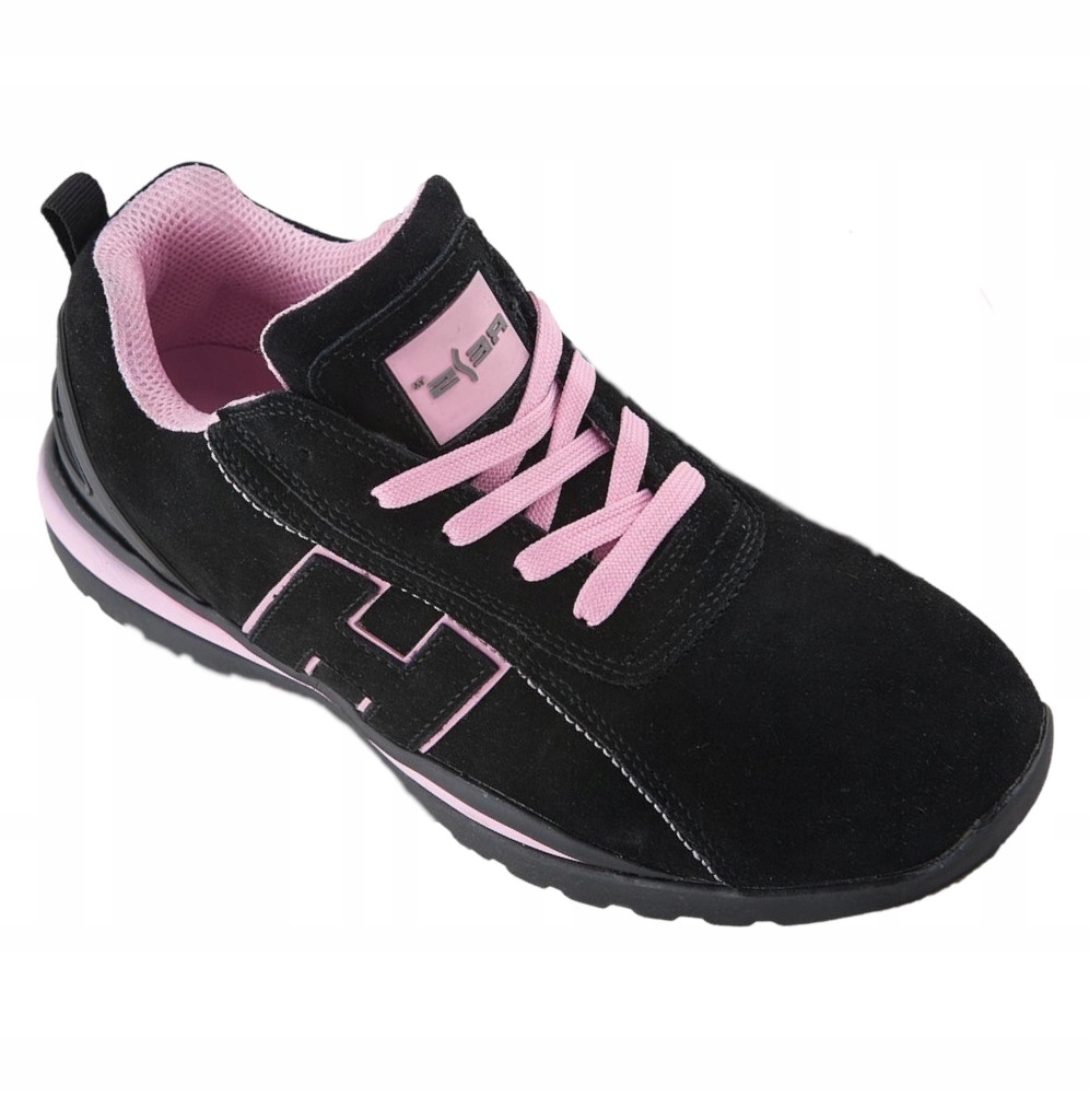 

Buty Damskie robocze Bhp Skóra Zamsz Podnosek 38