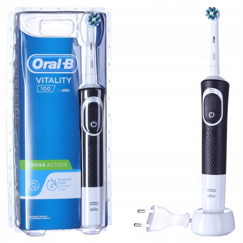 Szczoteczka Braun Oral-B Vitality 100 CrossAction Czarna