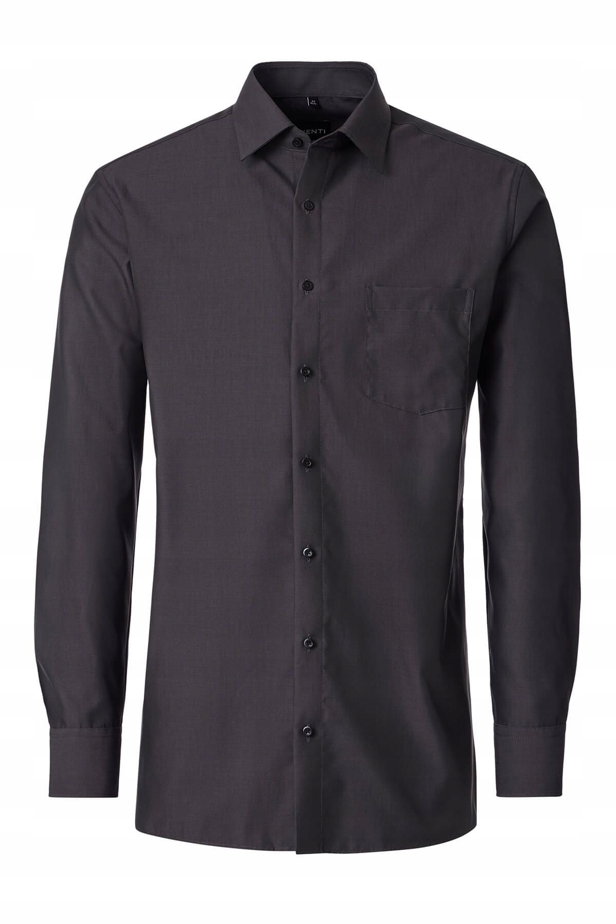 Venti Velká Elegantní Košile Non-iron Velké Velikosti Grafitová 5XL 52