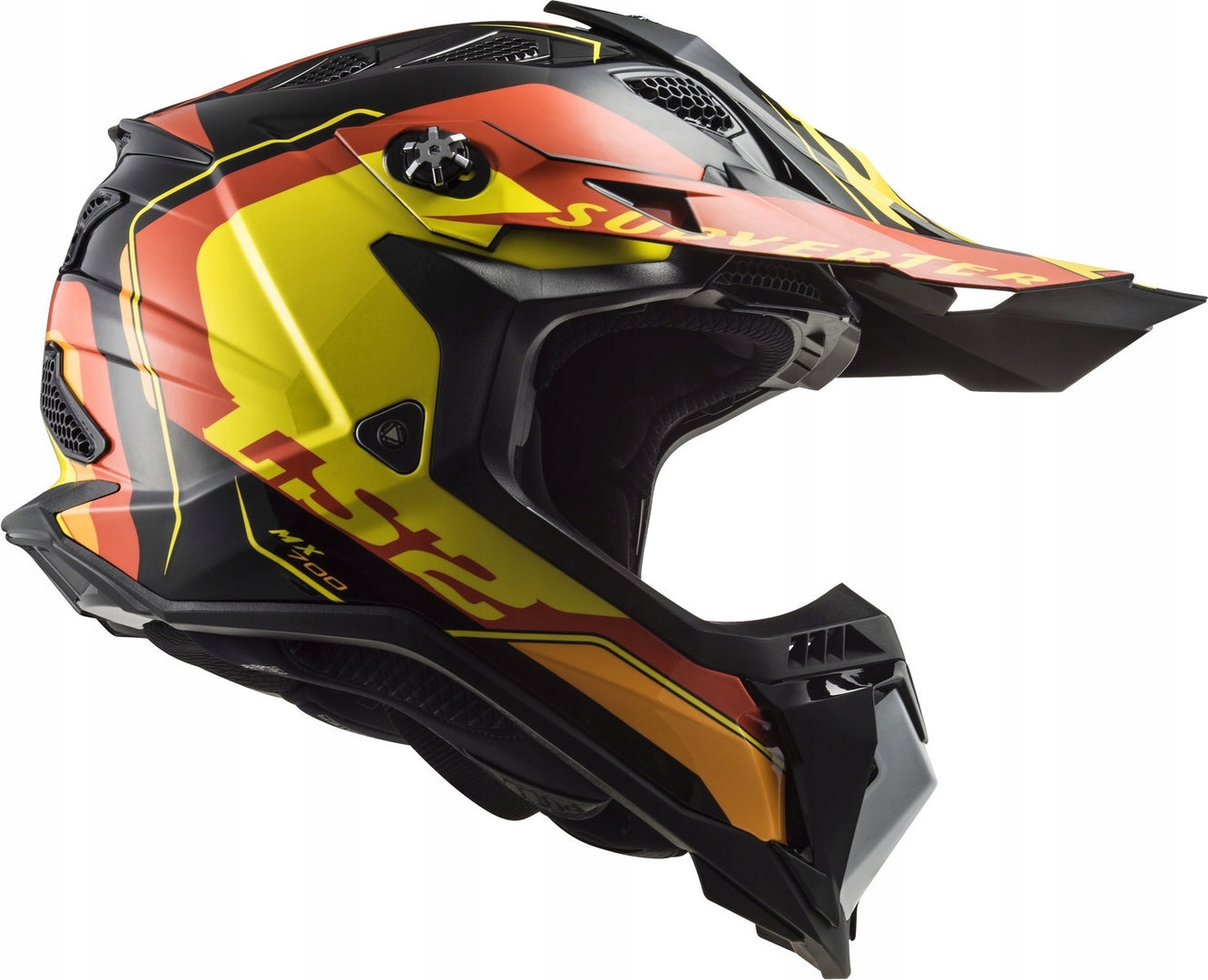 KASK LS2 MX700 SUBVERTER EVO ARCHED BL.YEL.RED M Rozmiar M