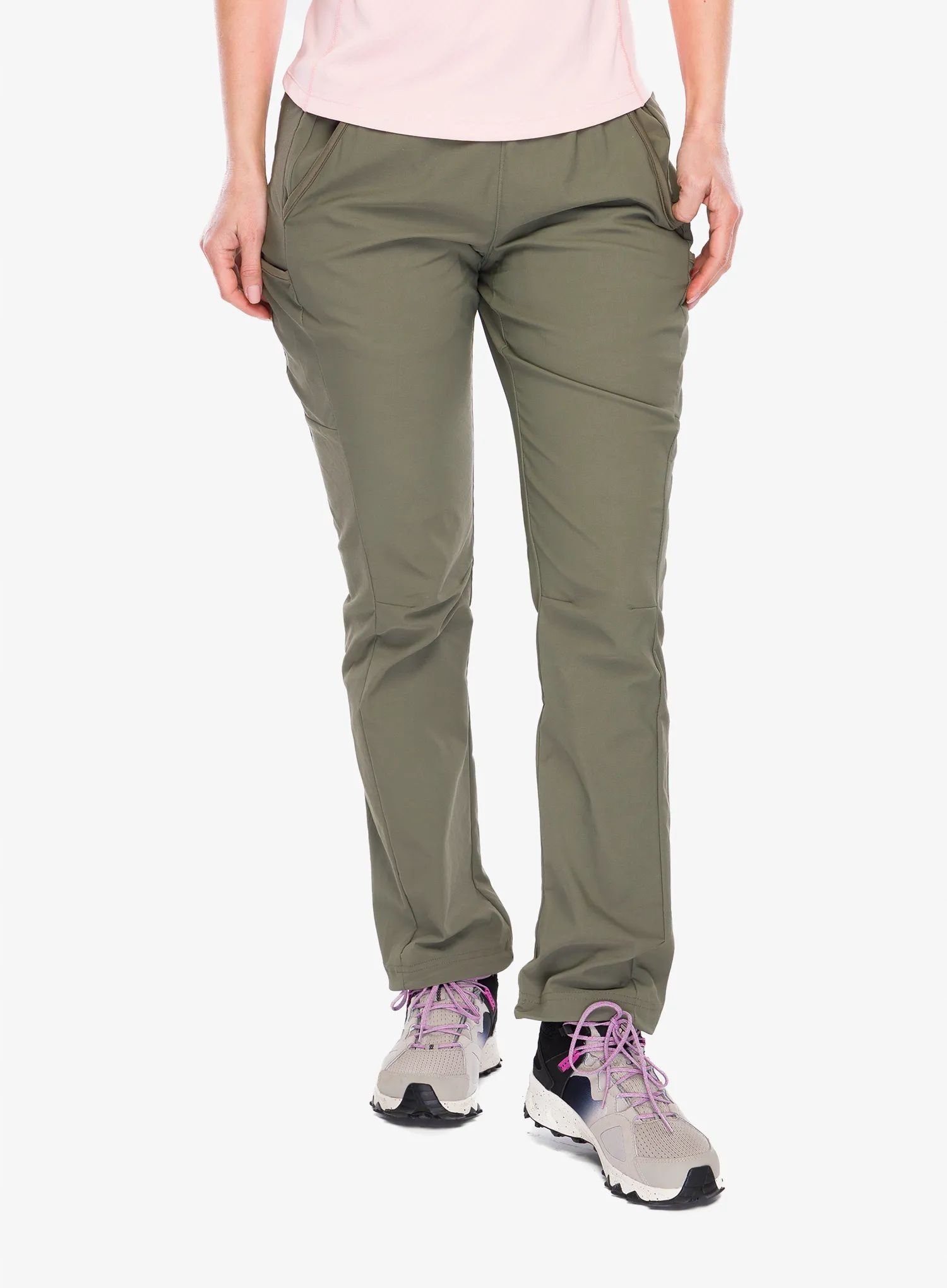 Dámské kalhoty Columbia Leslie Falls Pull-On Pant stone green Xs