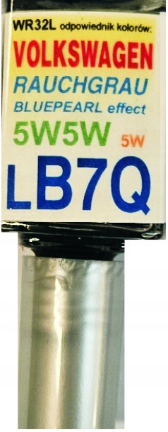VW LB7Q 5W5W RAUCHGRAU LAKIER SAMOCHODOWY ZAPRAWKA DO RYS 10 ML ARASYSTEM