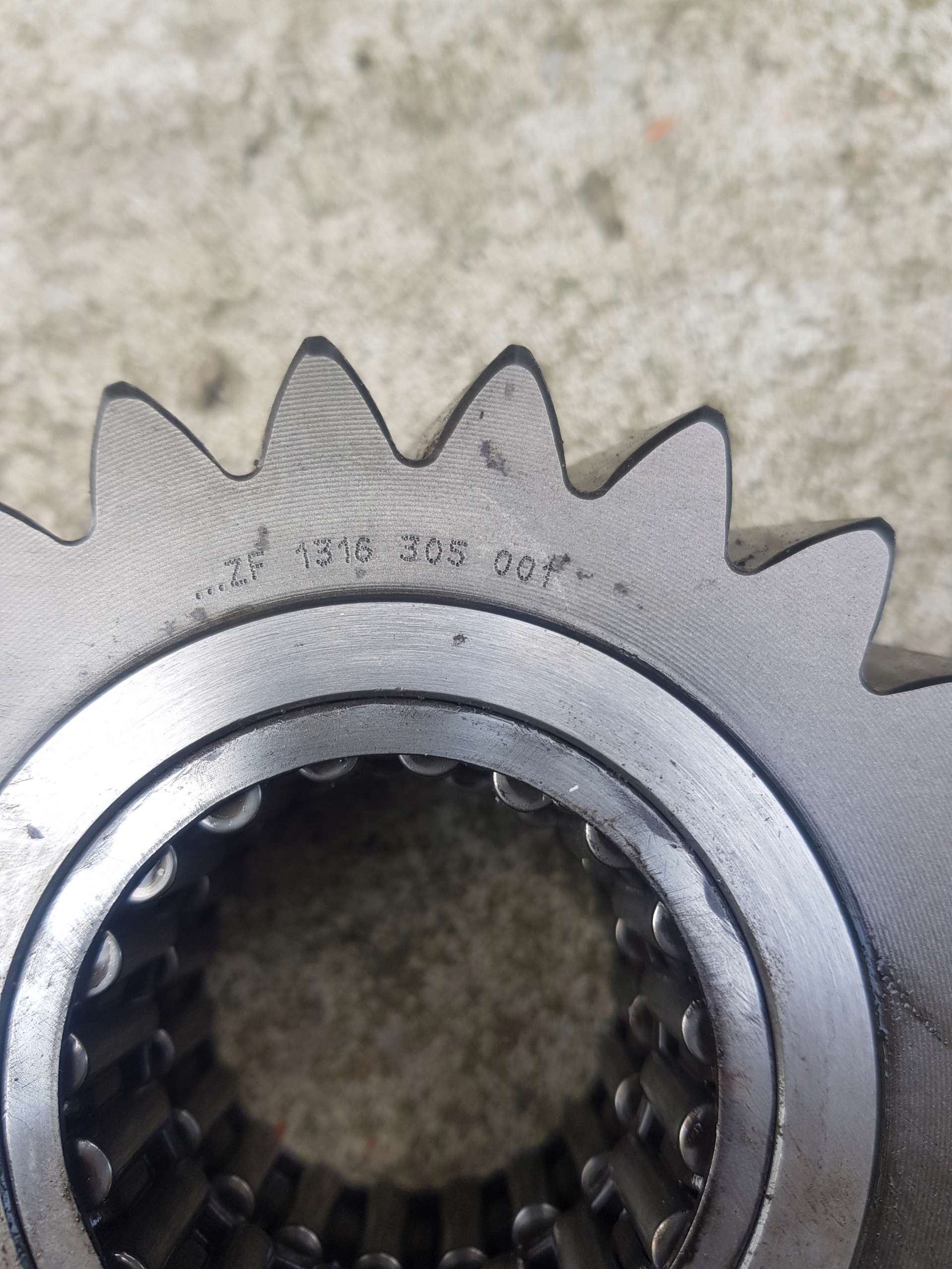 Man ZF koło zębate 1316305001 Numer katalogowy części 1315305001