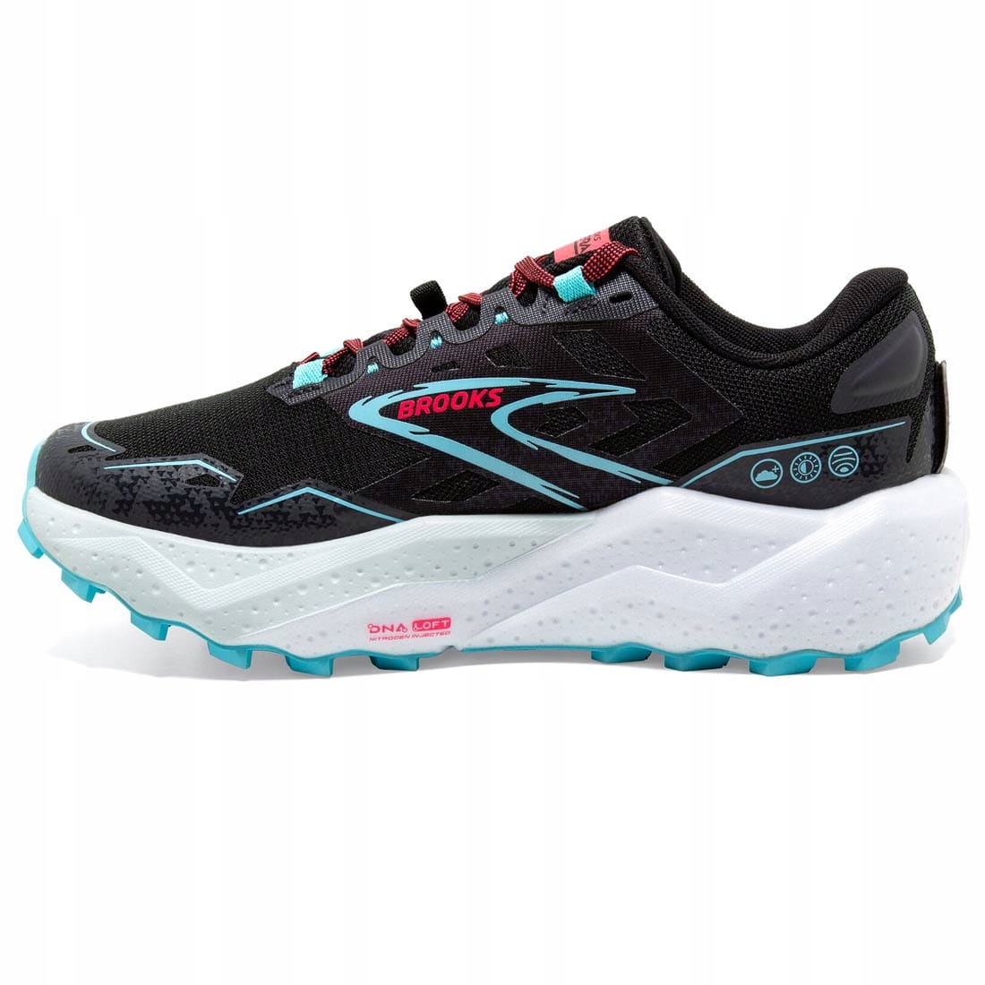 Damskie buty do biegania Brooks Caldera 7 Black/Ebony/Bluefish 38,5