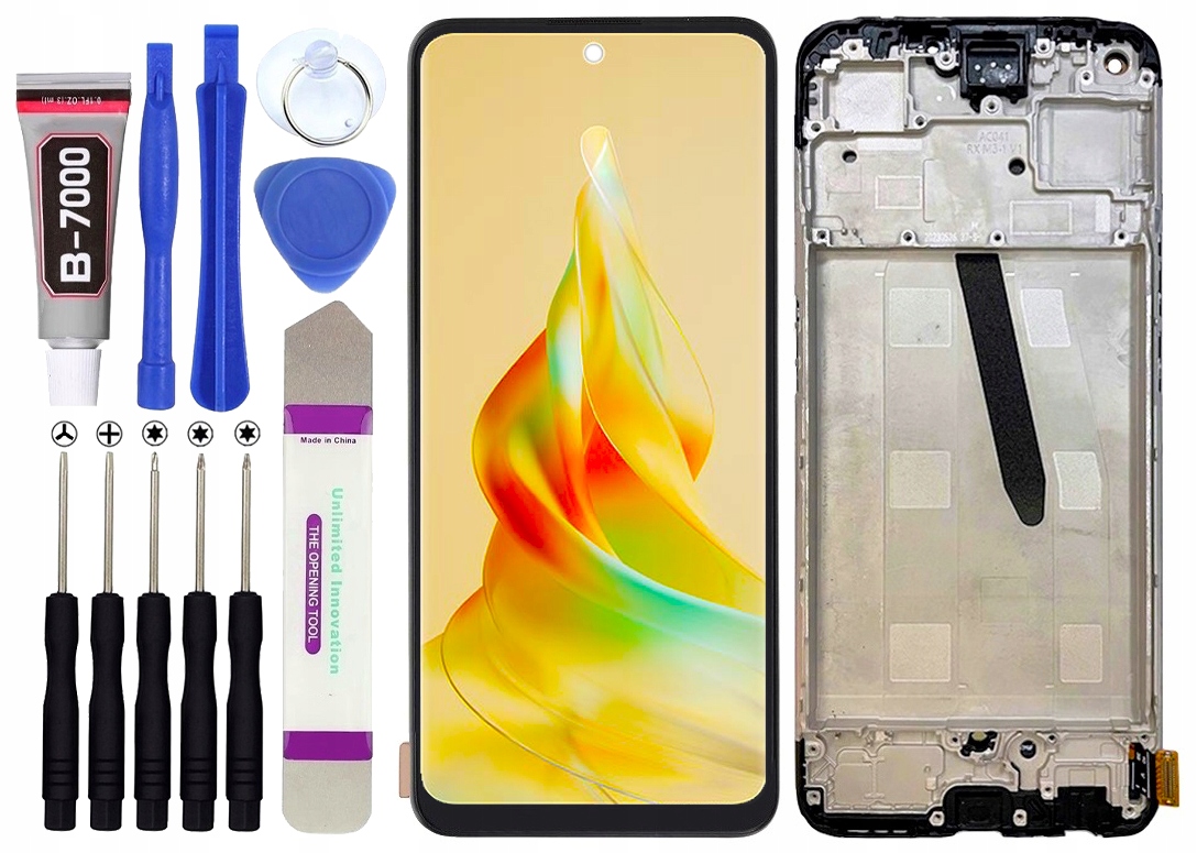 Displej Oppo Reno 8T Oled LCD Obrazovka Rámeček