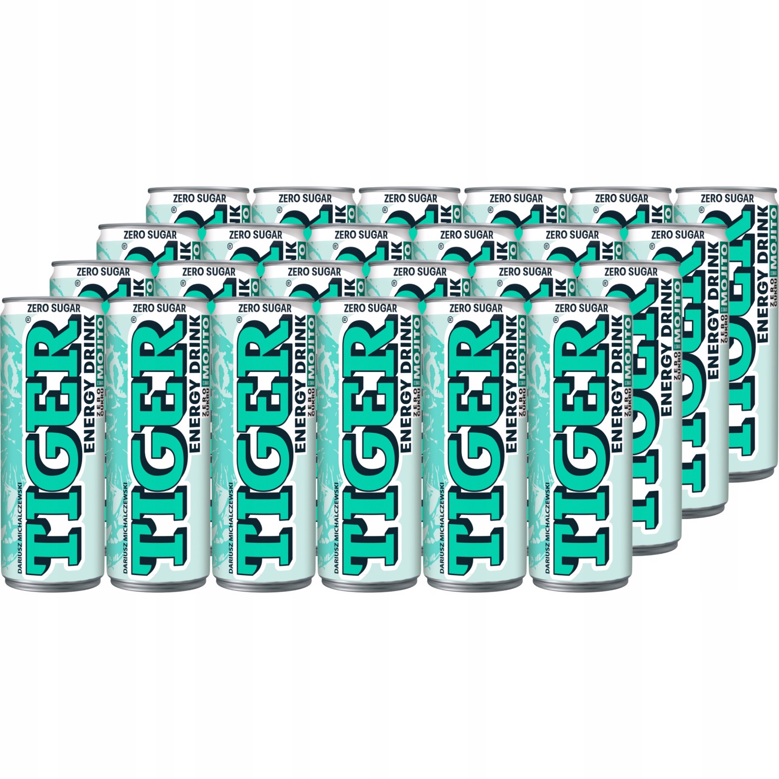 Levně energetický nápoj Tiger Zero Mojito sycený 250 ml x 24 kusů