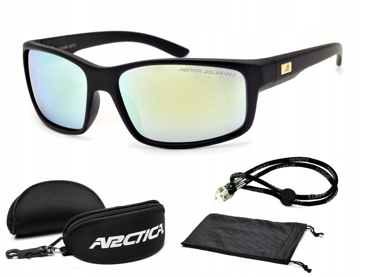 Arctica Okulary S-344B Polaryzacyjne Dla Kierowców Sportowe Lustrzanki