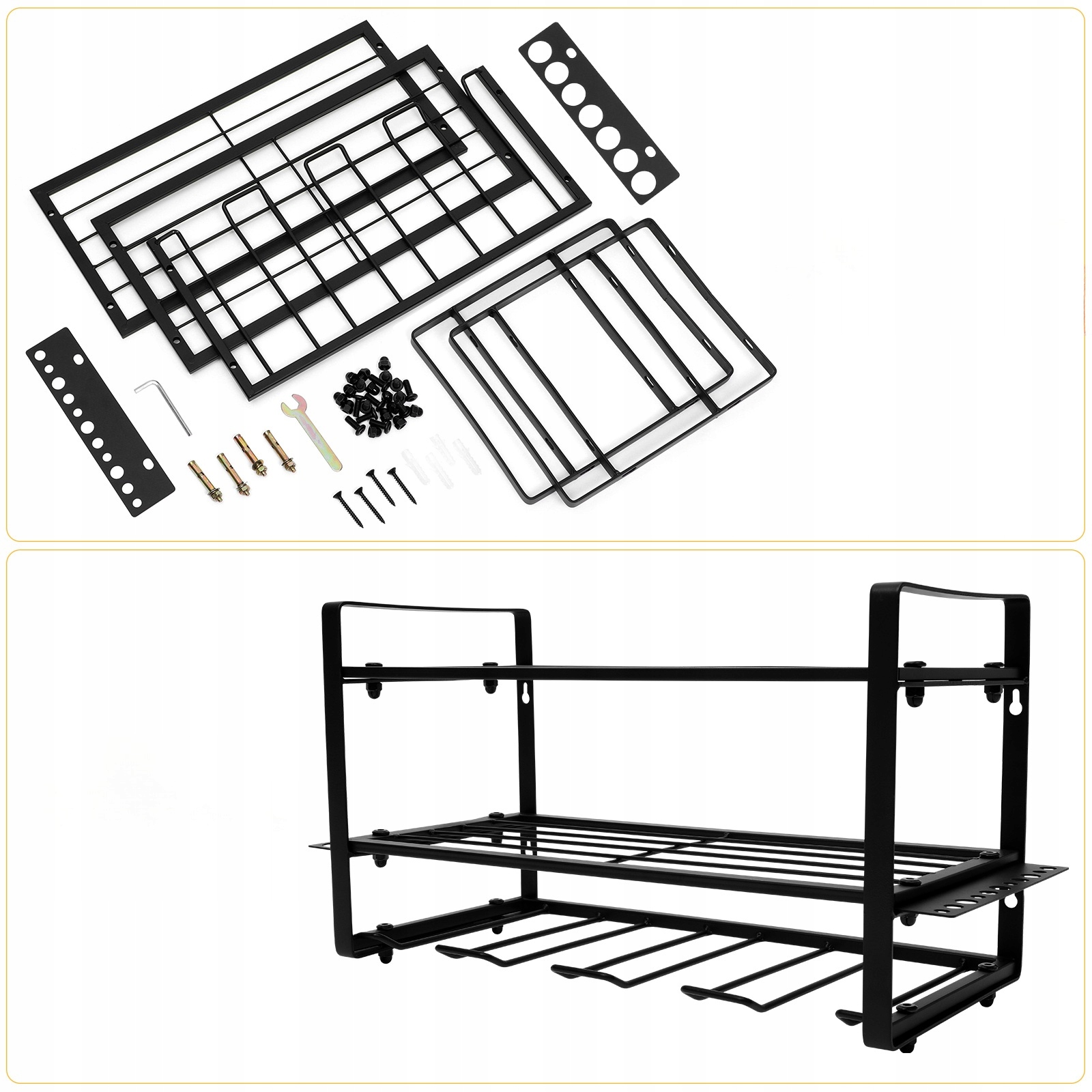 WKRĘTAK OSZCZĘDZAJĄCY MIEJSCE ORGANIZATOR DO GARAŻU Marka bez marki
