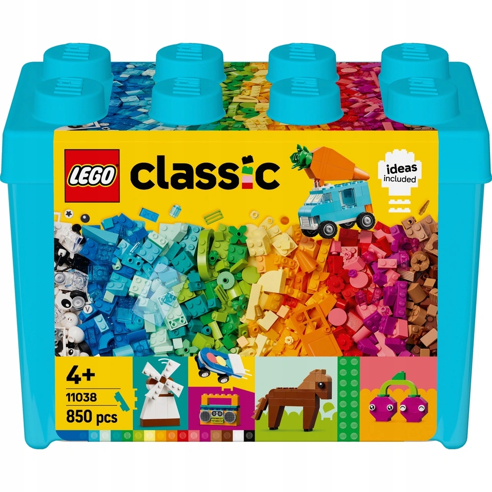 Lego Classic 11038 Kreatywne pudełko z kolorowymi klockami