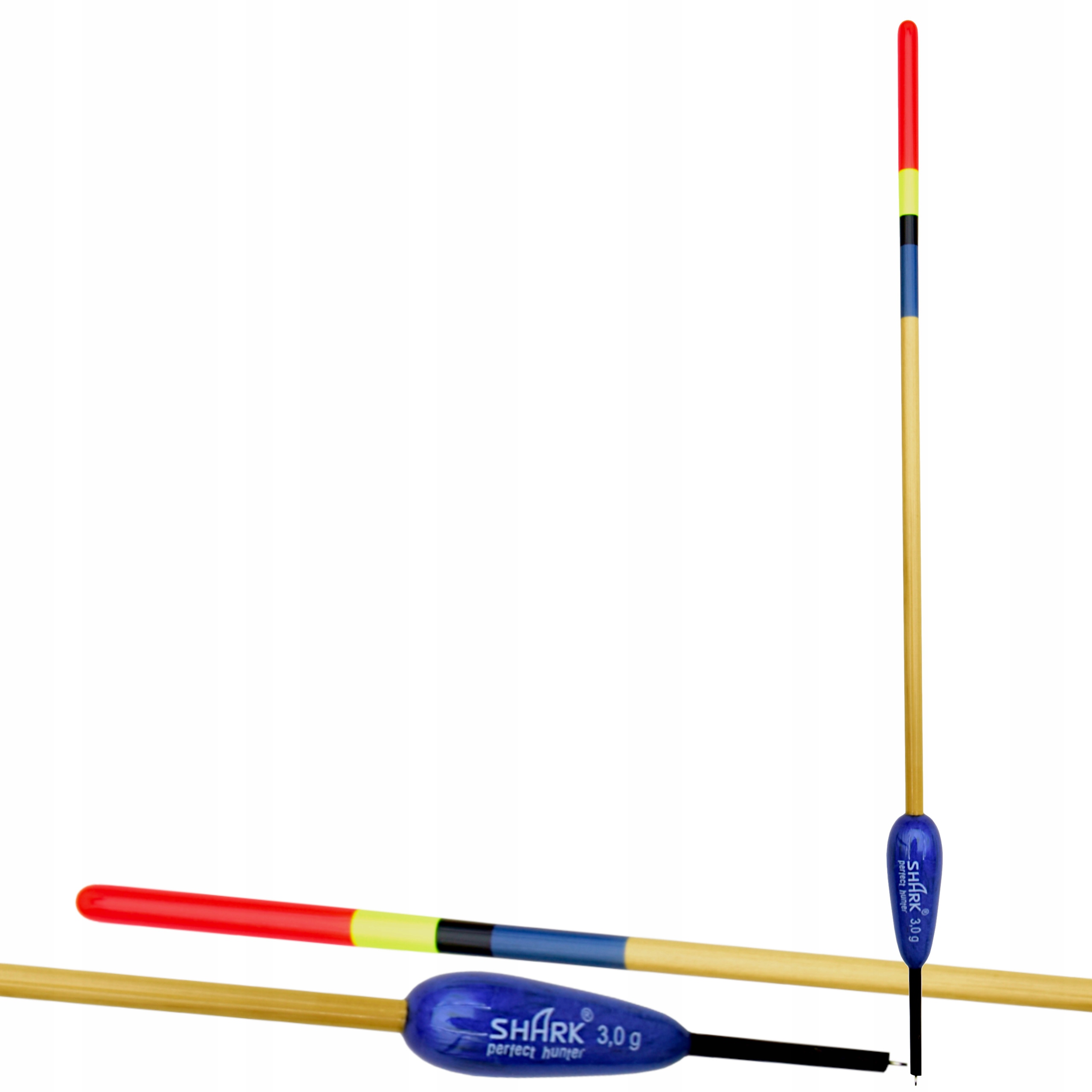 Spławik Przelotowy z Balsy Shark Perfekt Hunter 3 g 24,5 cm