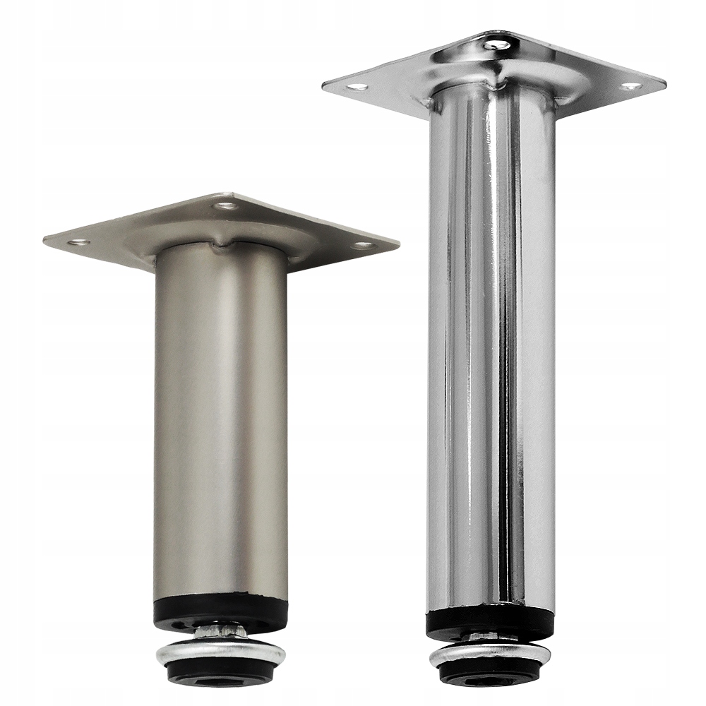 NÓŻKA MEBLOWA NOGA DO MEBLI 10CM REGULOWANA CHROM Marka furniLED