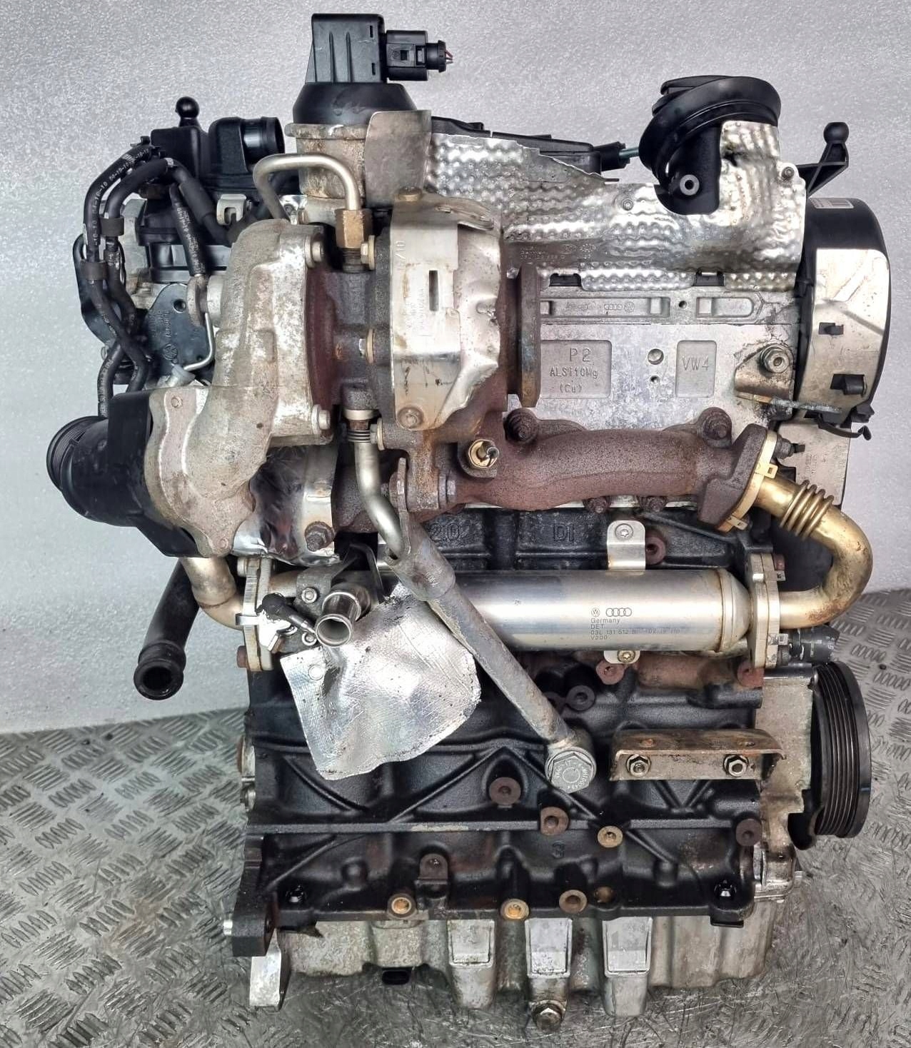 engine complete VW SKODA AUDI SEAT CBD 2.0 TDI ODPALANY 84 TYS MIL @