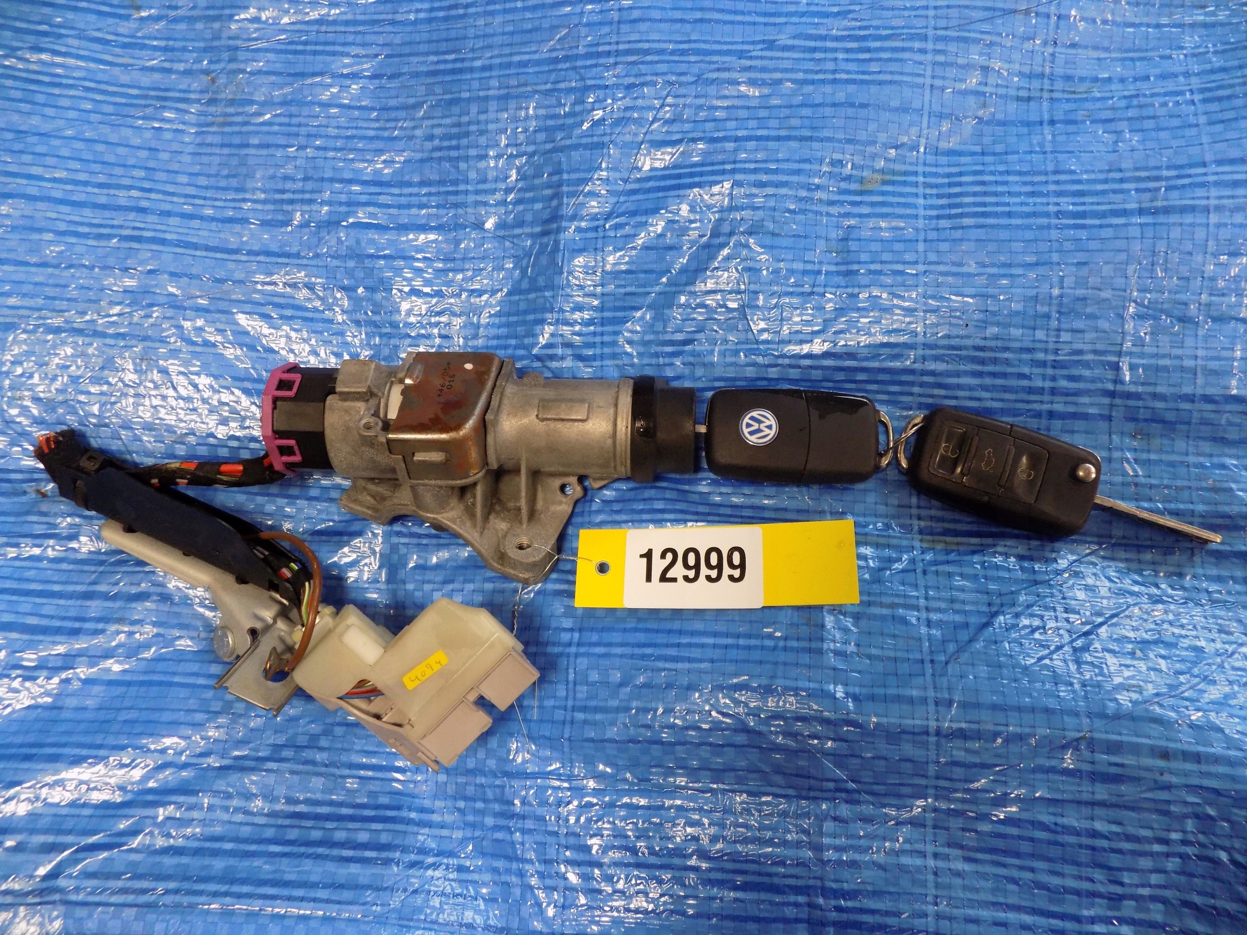 ignition KLUCZYKI VW POLO 9N 1,4TDI